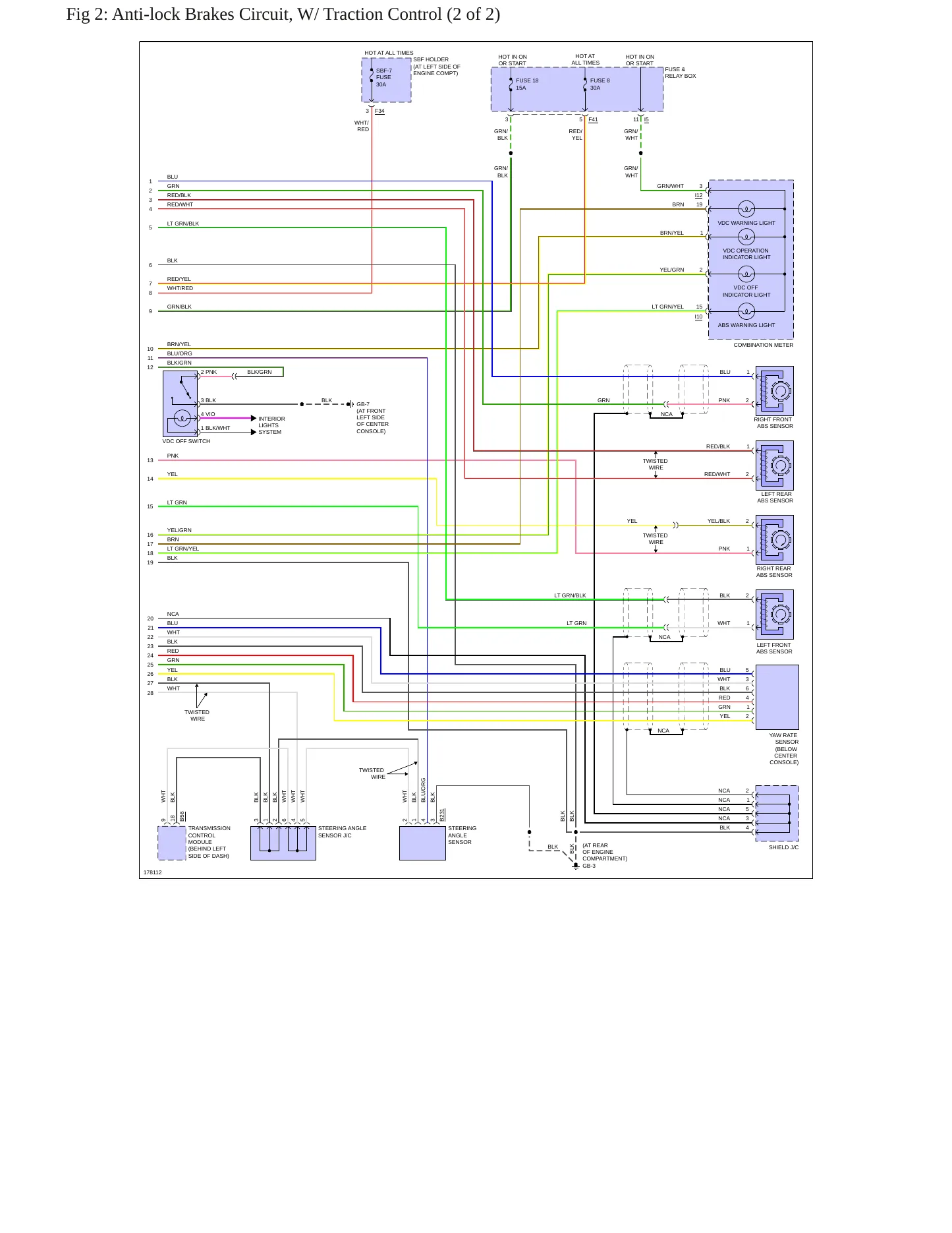 2003 Subaru Outback Service and Repair Manual preview page 7