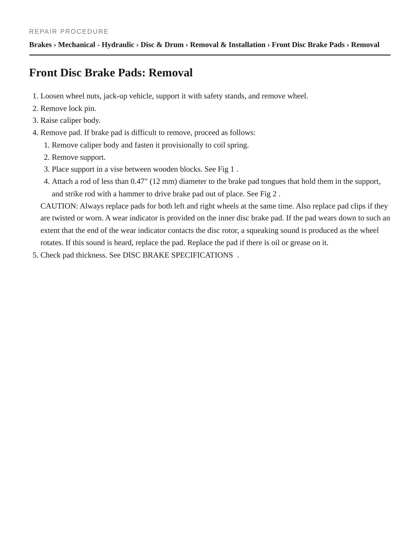 2004 Subaru Forester Service and Repair Manual preview page 3