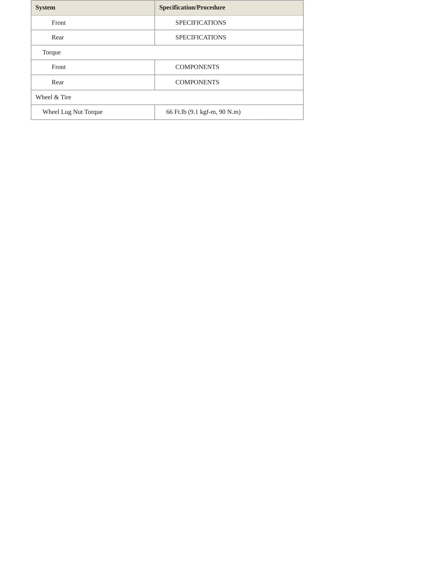 2005 Subaru Forester Service and Repair Manual preview page 4