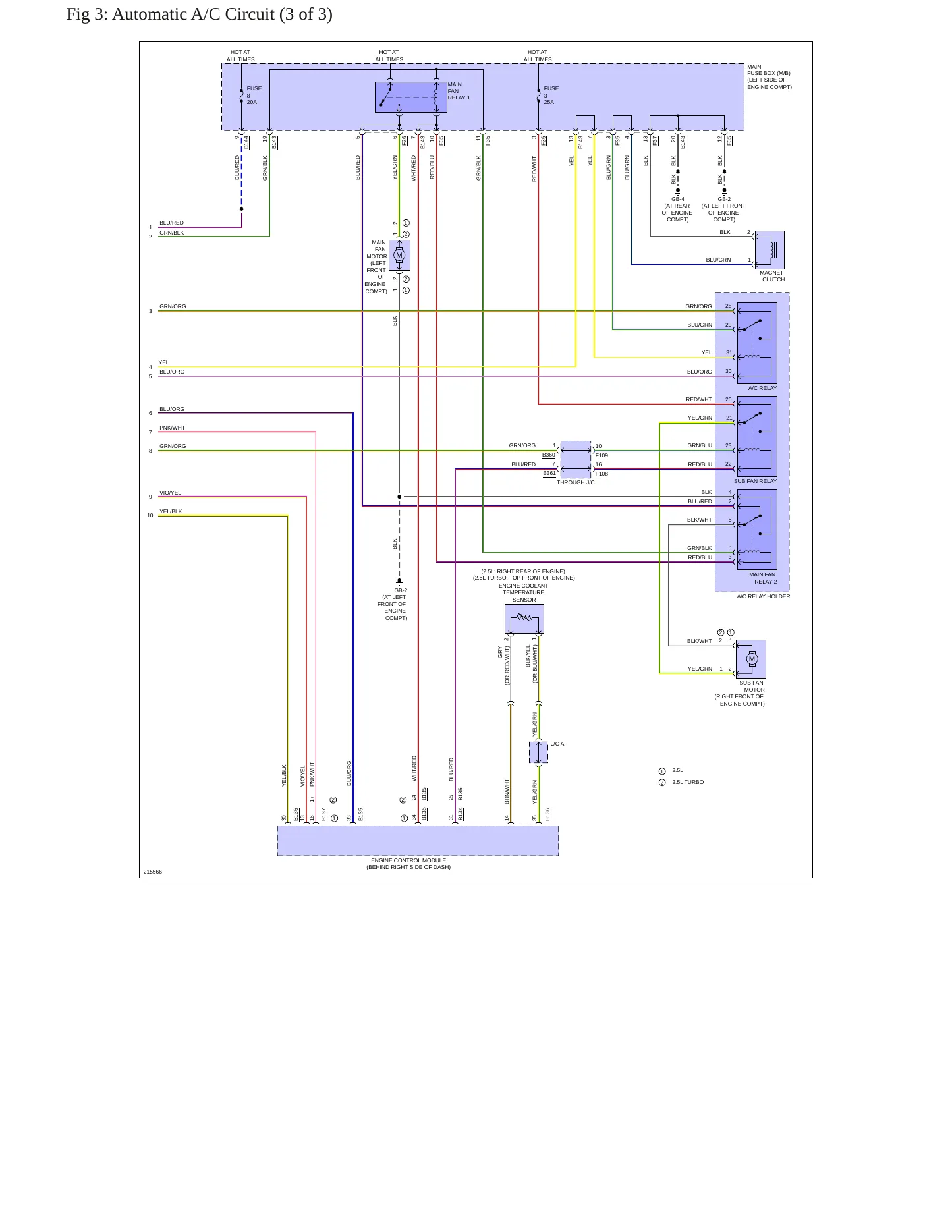 2005 Subaru Legacy Service and Repair Manual preview page 11