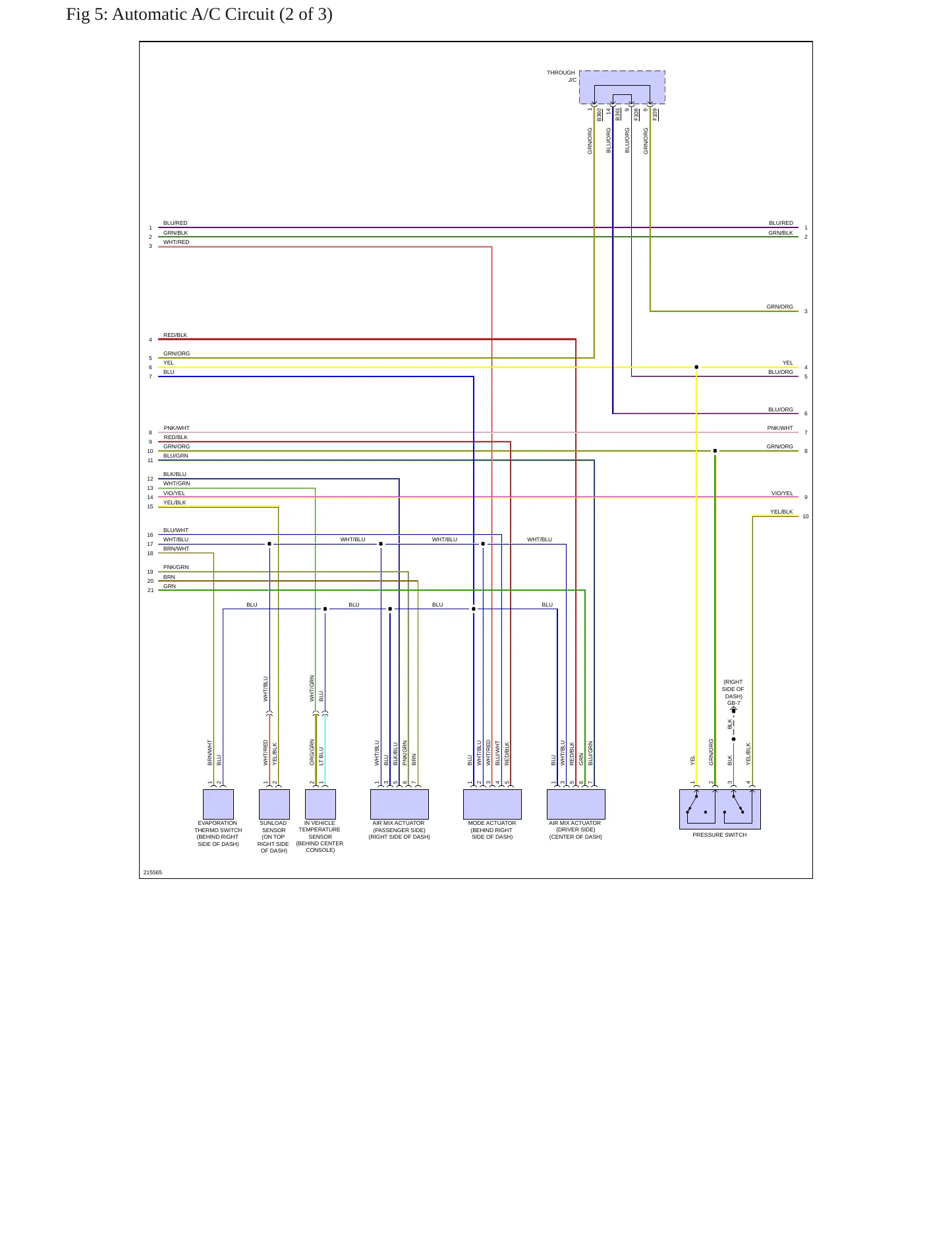 2005 Subaru Legacy Service and Repair Manual preview page 13