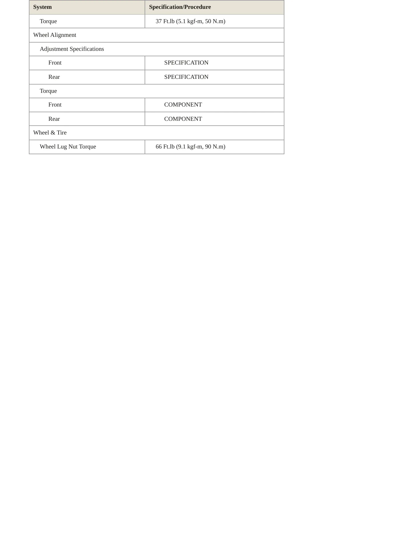 2007 Subaru Impreza Service and Repair Manual preview page 4