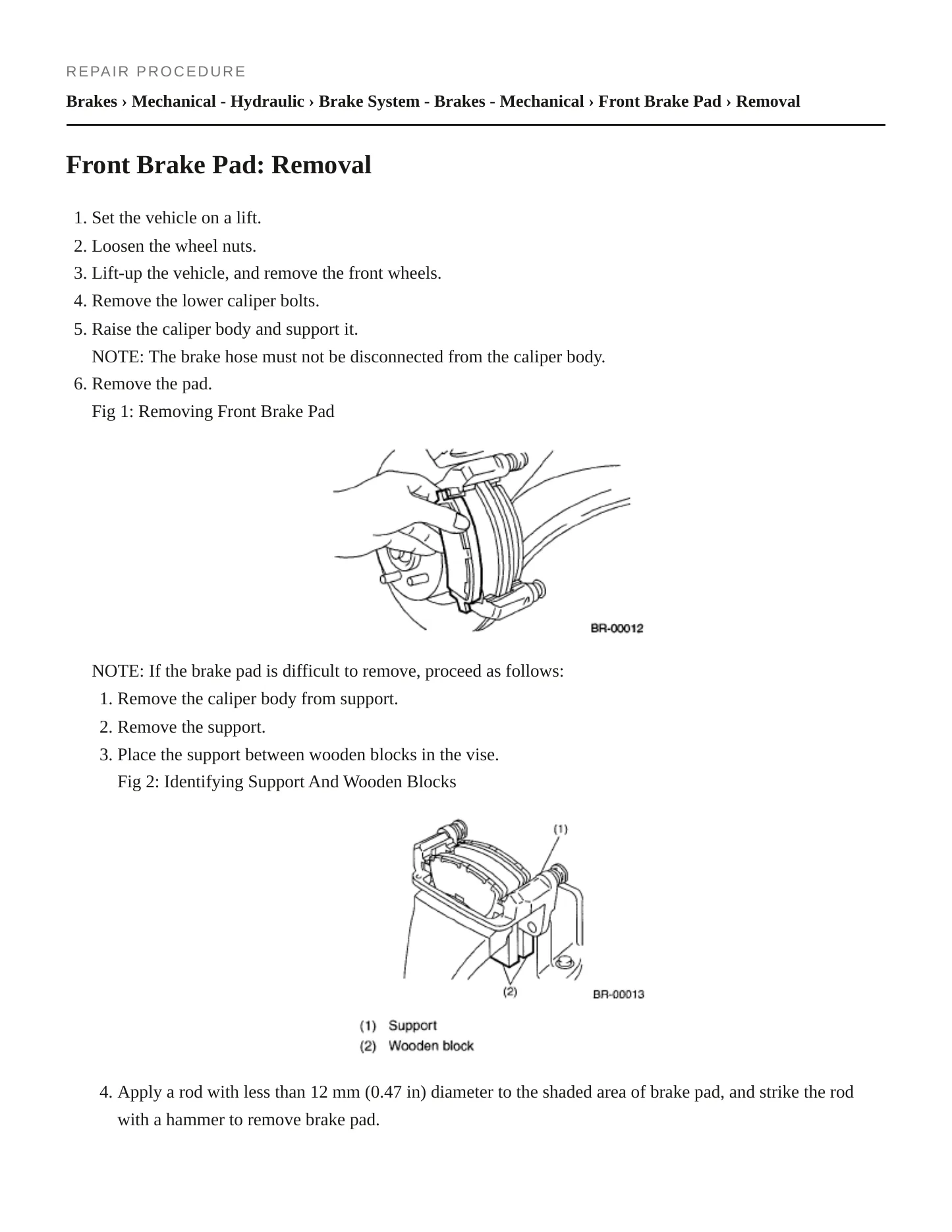 2008 Subaru Forester Service and Repair Manual preview page 5