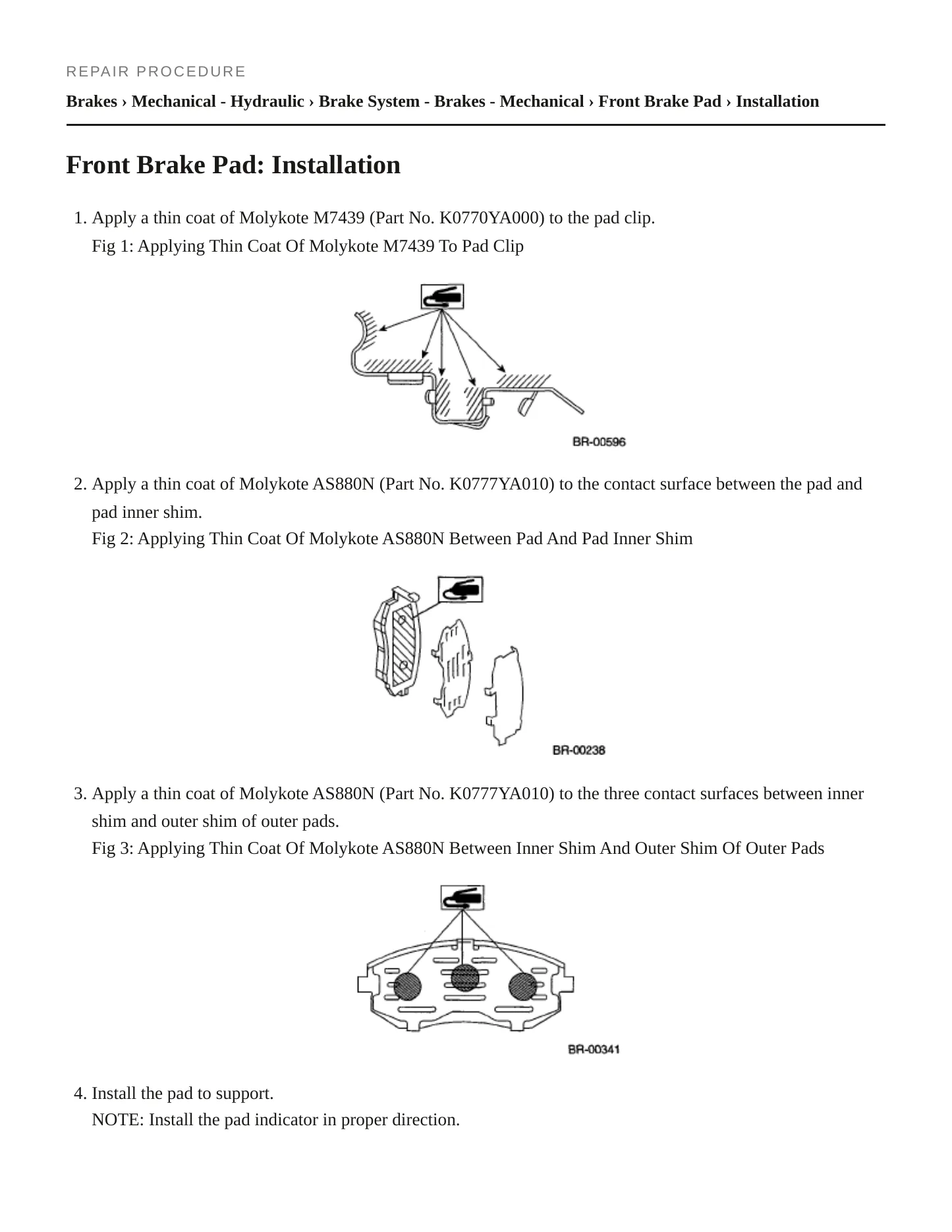 2008 Subaru Tribeca Service and Repair Manual preview page 4