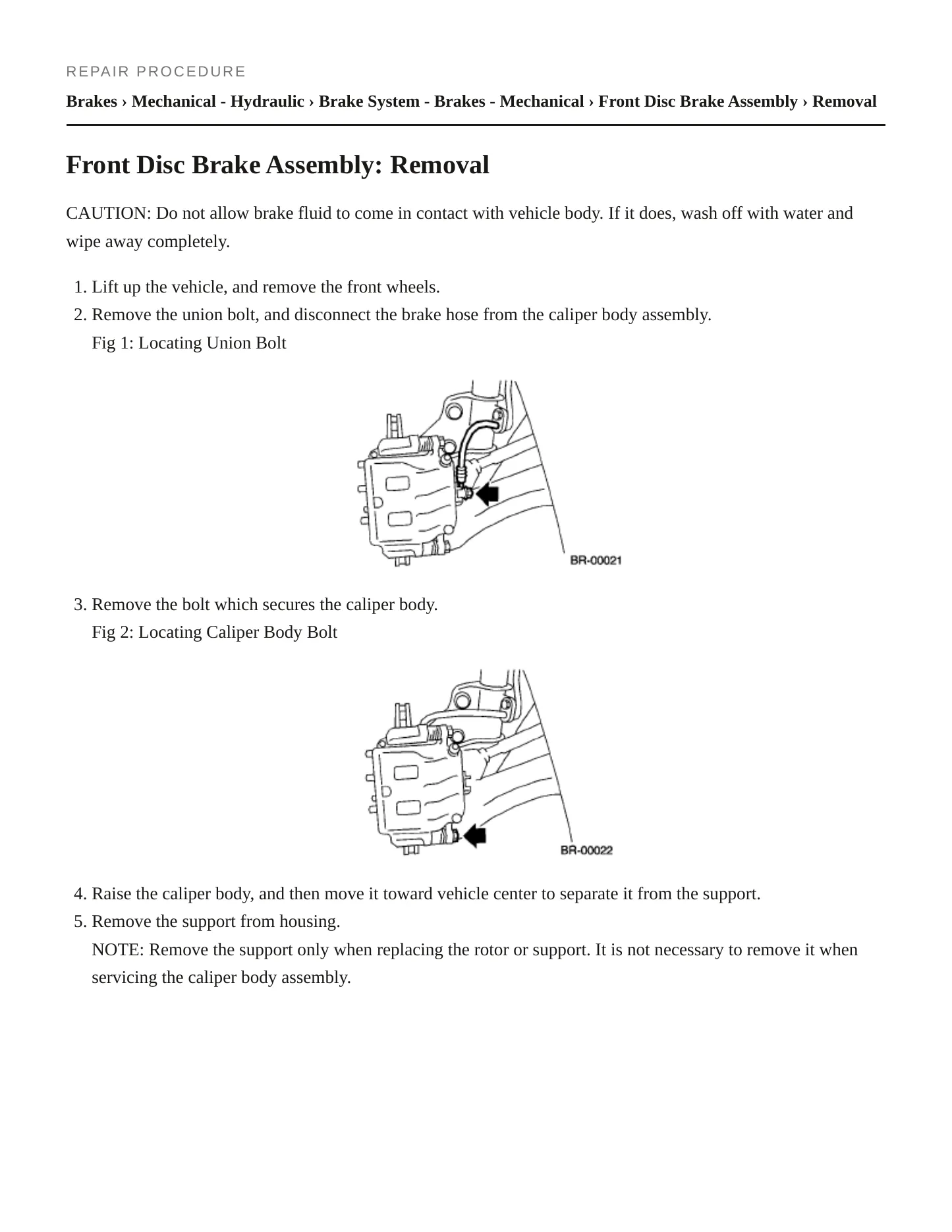 2009 Subaru Forester Service and Repair Manual preview page 5