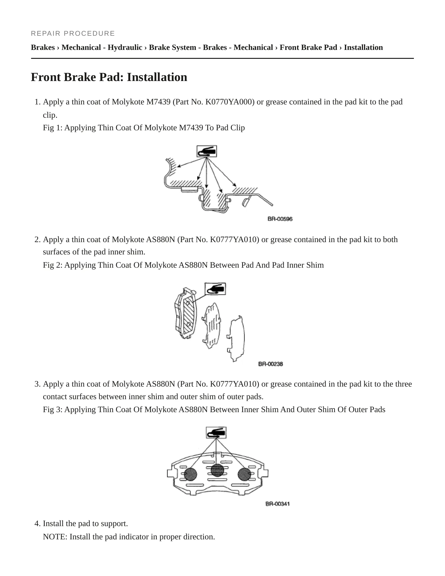2009 Subaru Tribeca Service and Repair Manual preview page 4