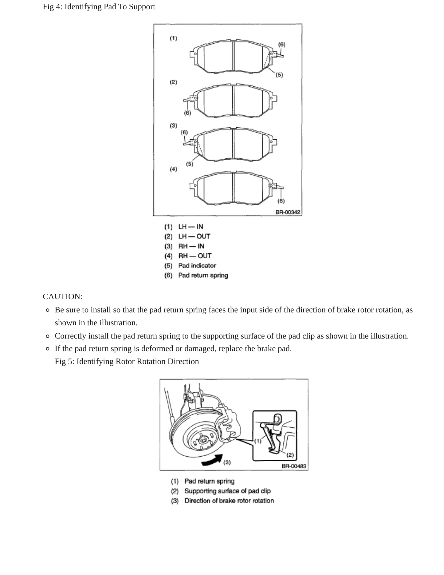 2009 Subaru Tribeca Service and Repair Manual preview page 5