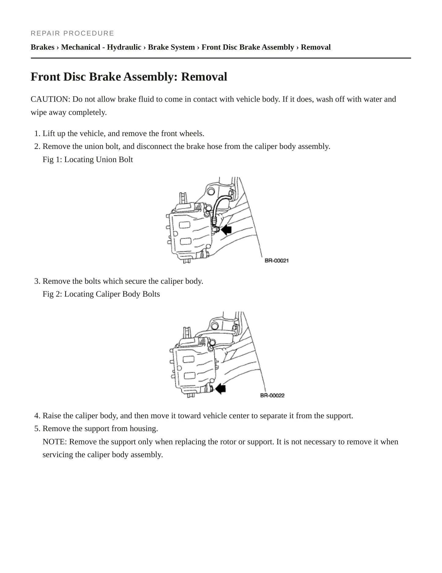 2010 Subaru Outback Service and Repair Manual preview page 6