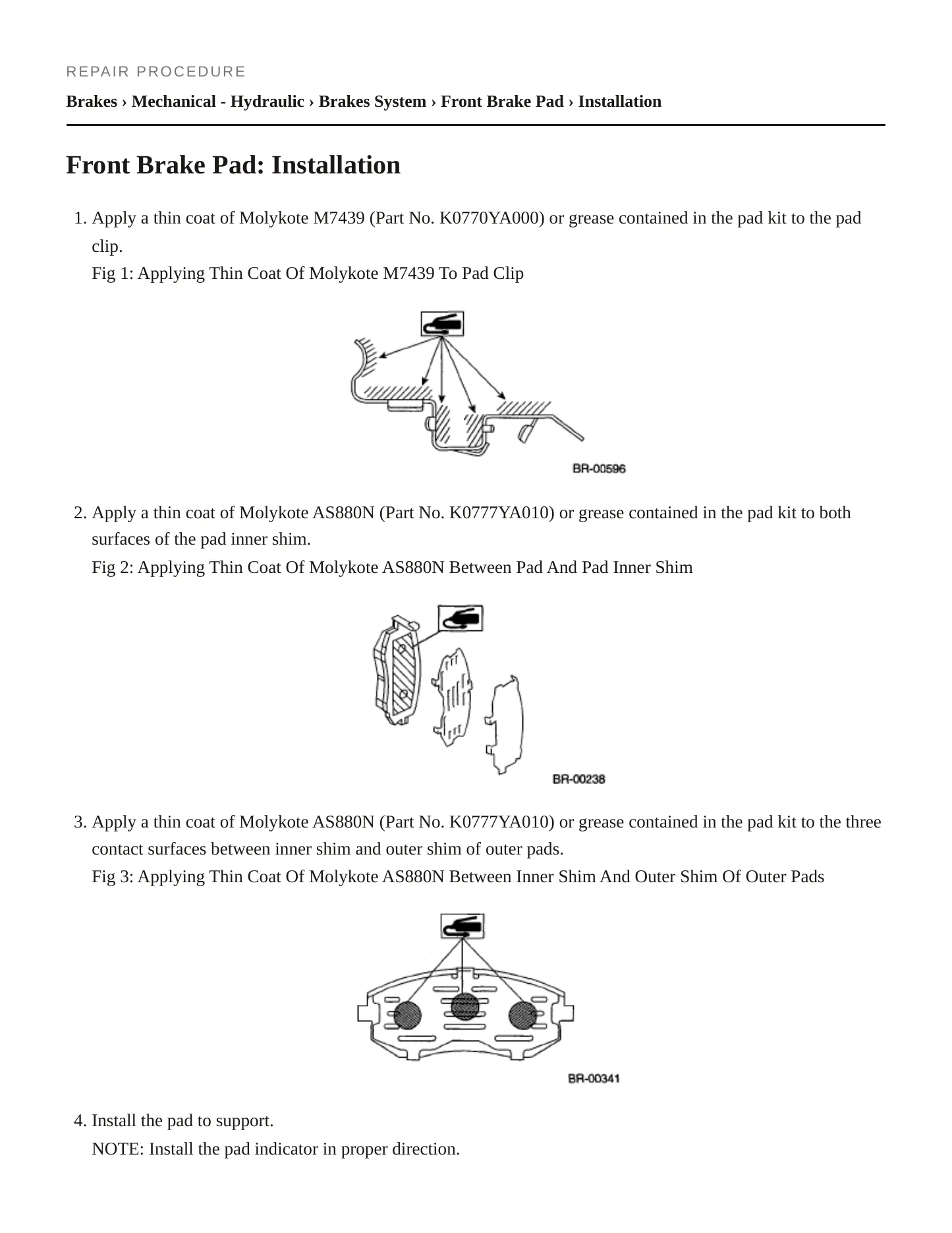 2010 Subaru Tribeca Service and Repair Manual preview page 4
