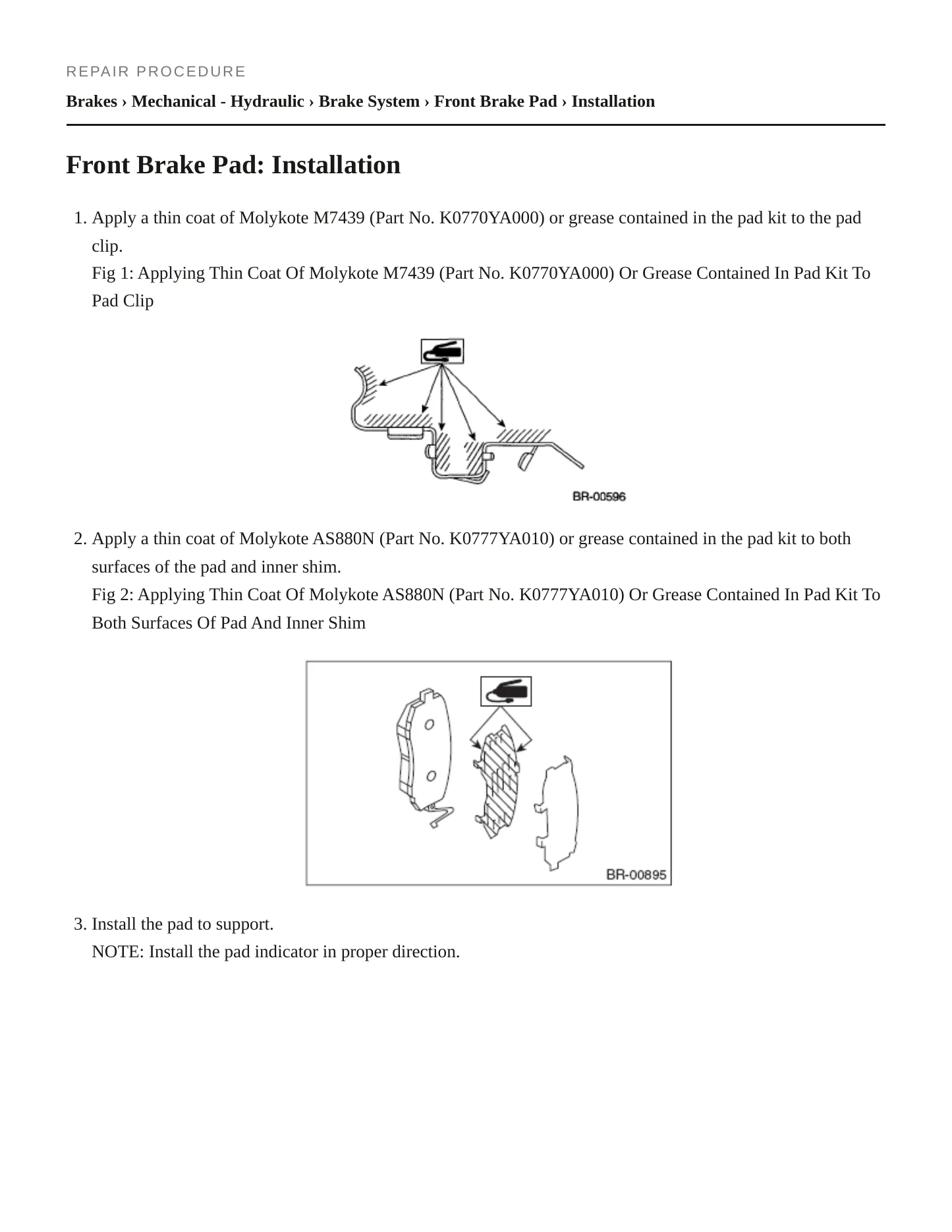 2011 Subaru Tribeca Service and Repair Manual preview page 4