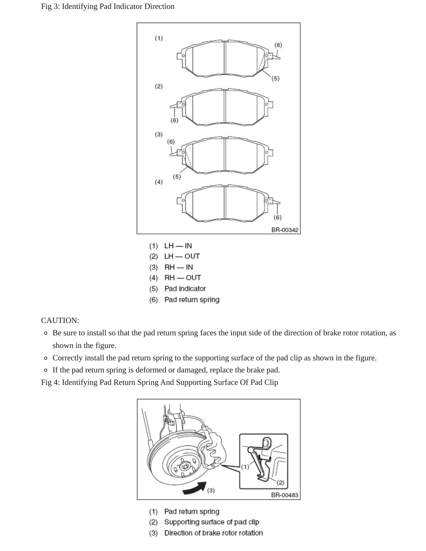 2011 Subaru Tribeca Service and Repair Manual preview page 5