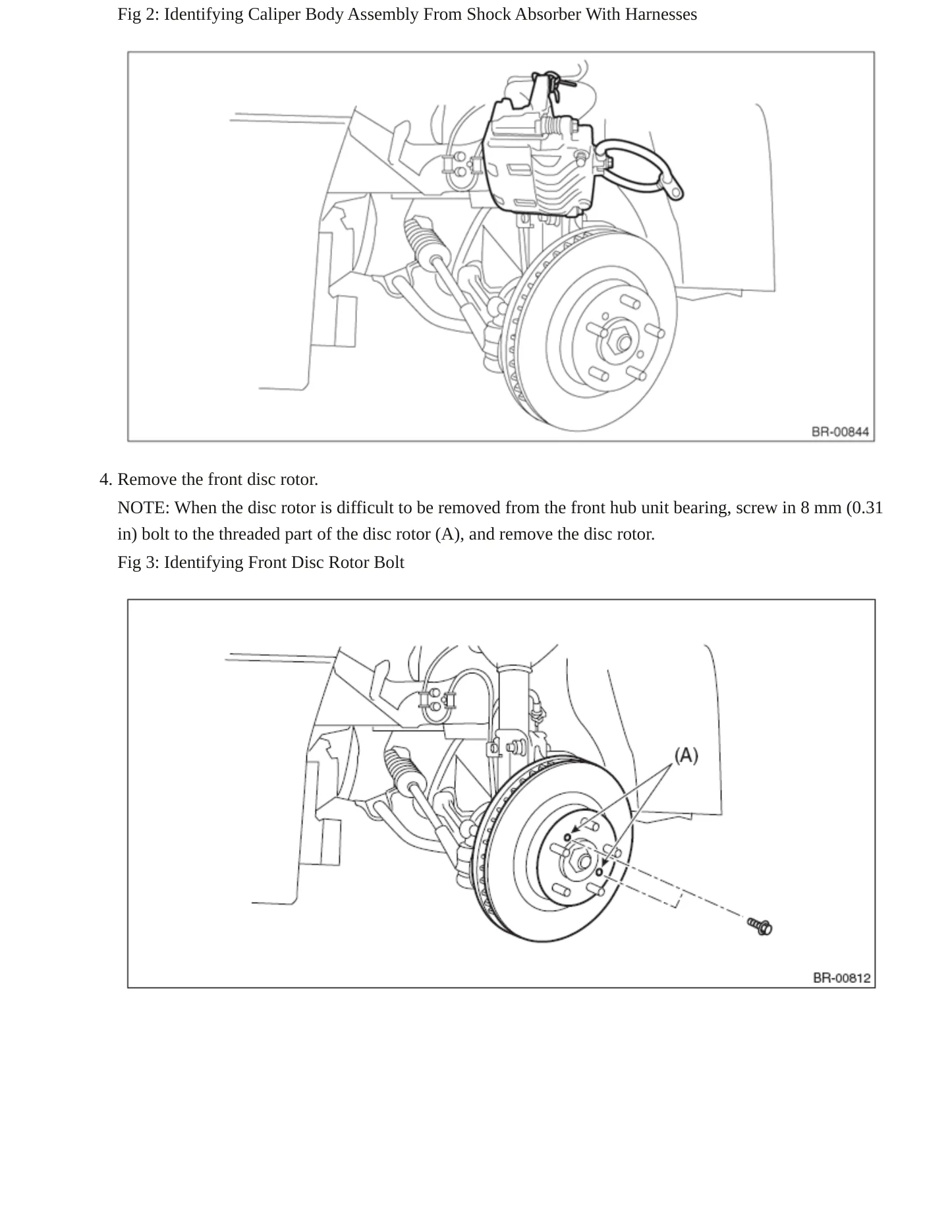 2012 Subaru Legacy Service and Repair Manual preview page 7