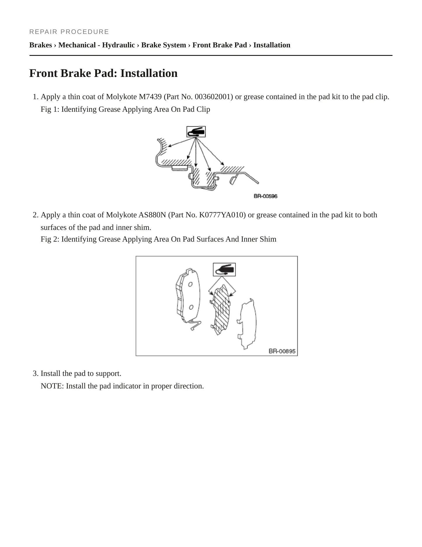 2013 Subaru Tribeca Service and Repair Manual preview page 4