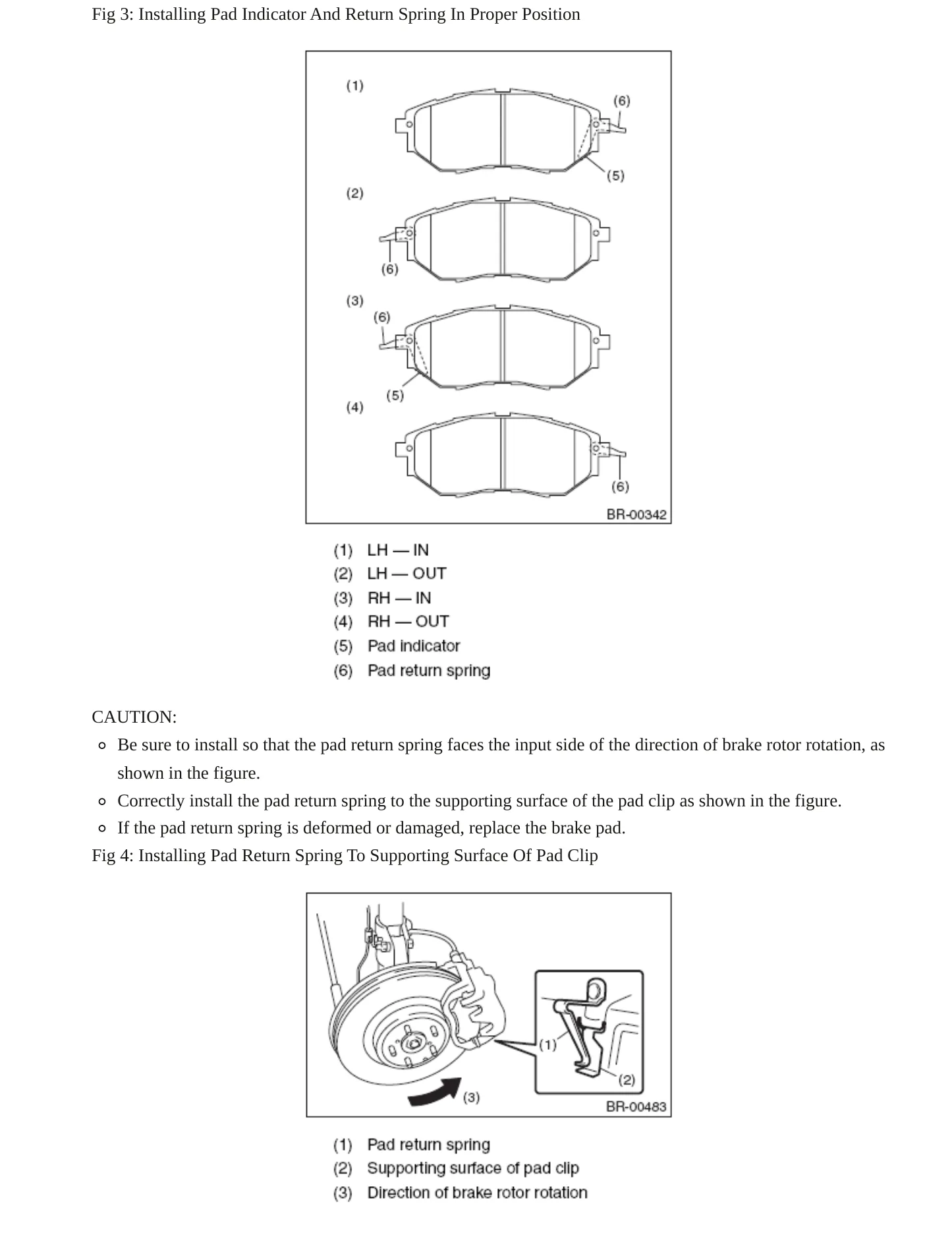 2013 Subaru Tribeca Service and Repair Manual preview page 5