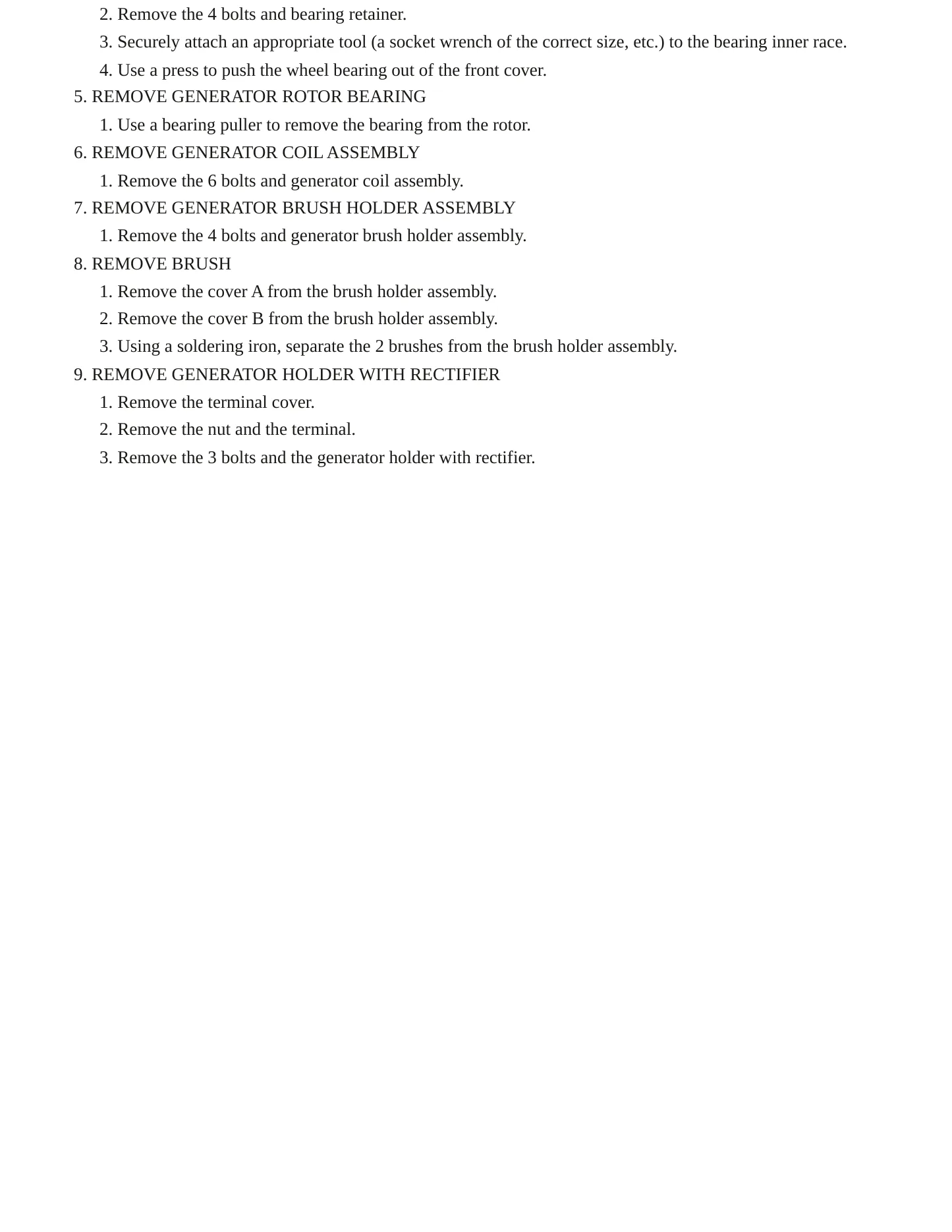 2014 Subaru BRZ Service and Repair Manual preview page 6