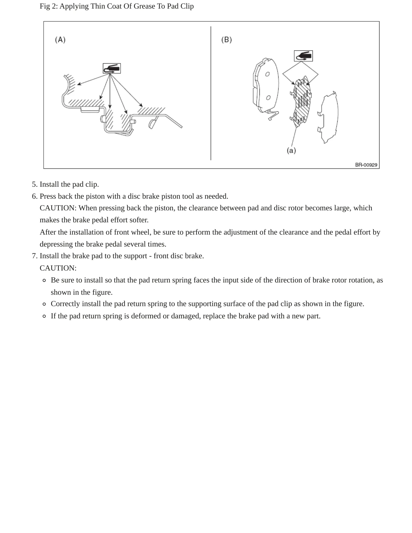2014 Subaru Forester Service and Repair Manual preview page 6