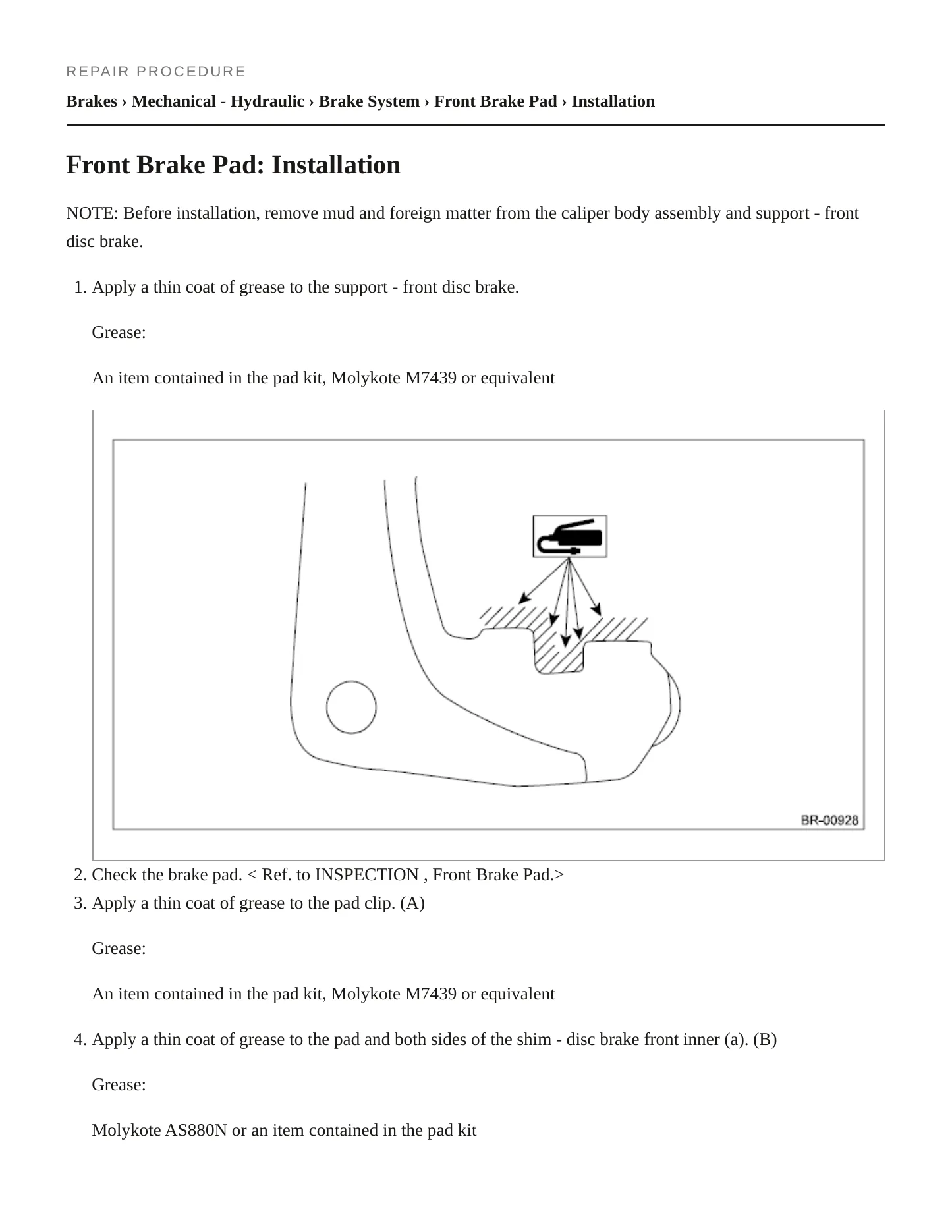 2014 Subaru Impreza Service and Repair Manual preview page 5