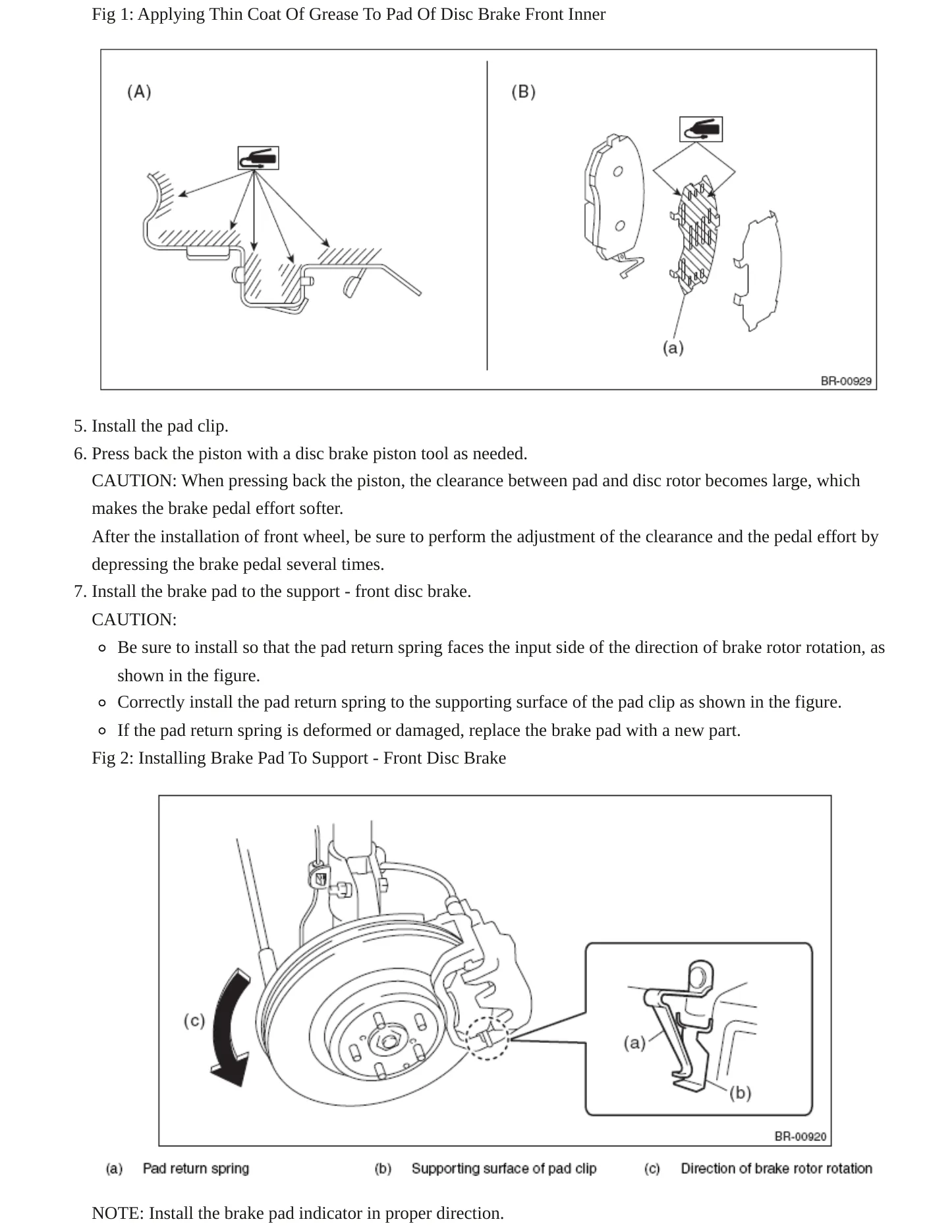 2014 Subaru XV Crosstrek Service and Repair Manual preview page 6
