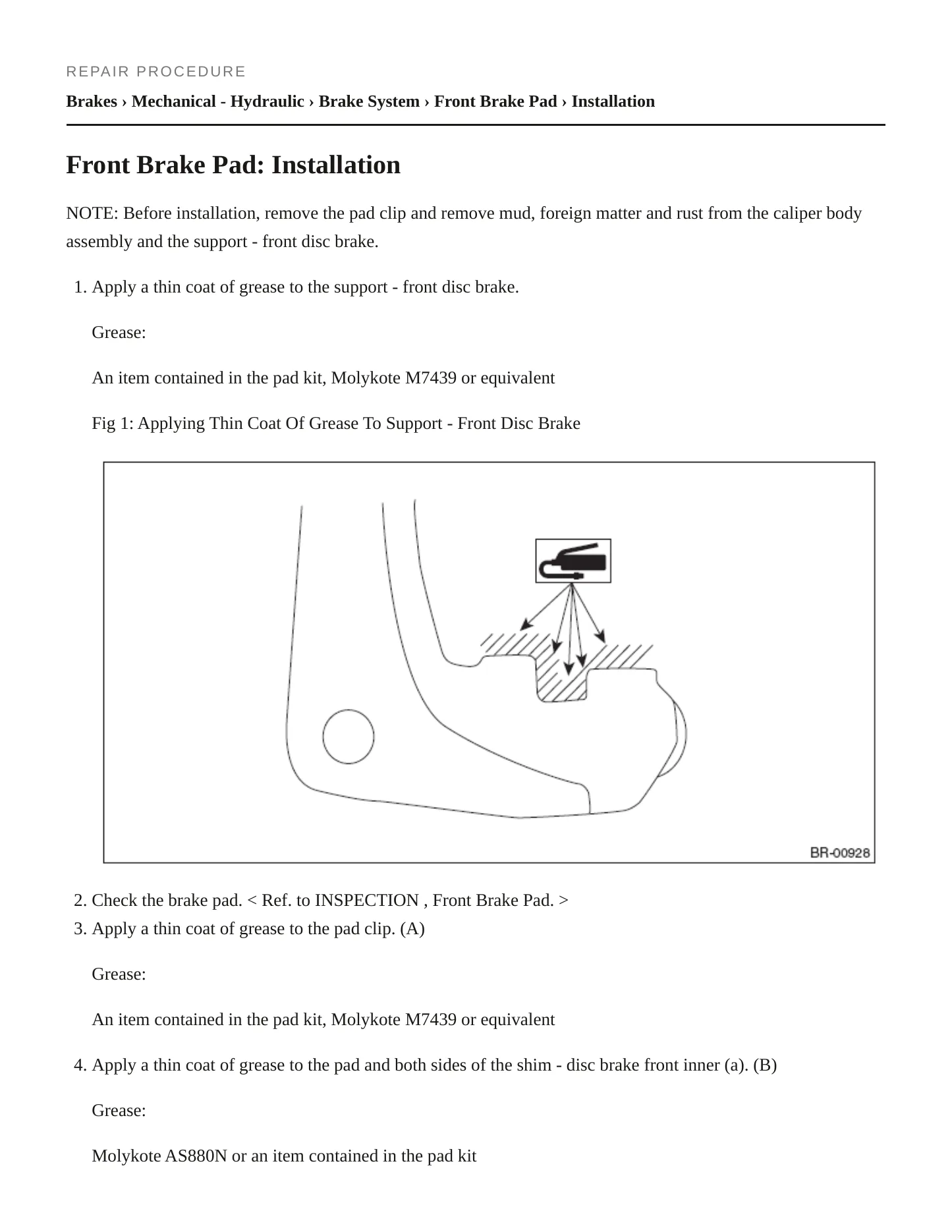 2015 Subaru Forester Service and Repair Manual preview page 5