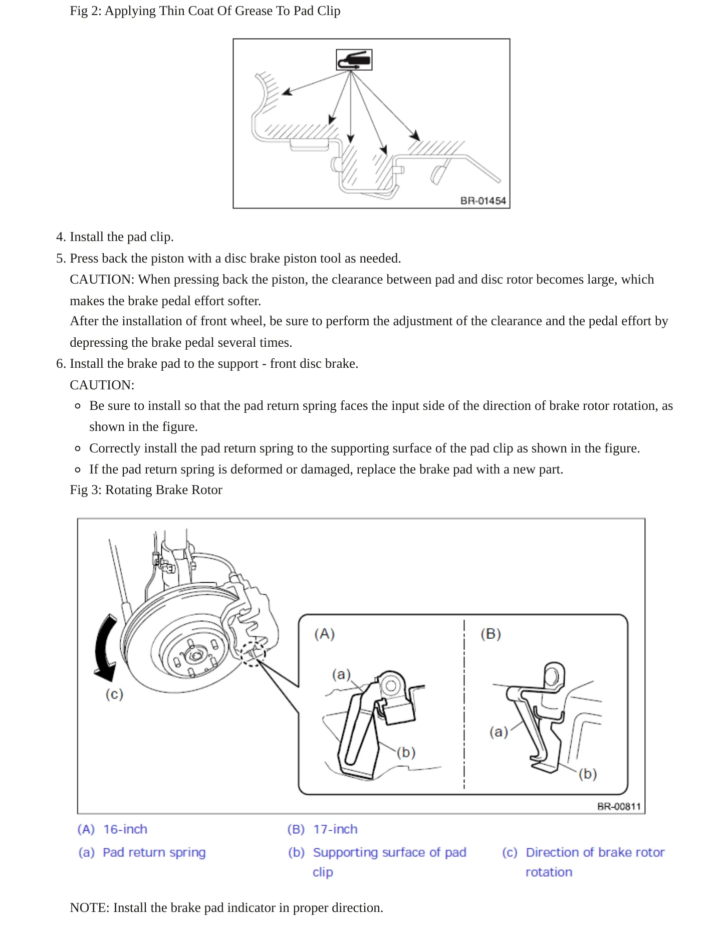 2016 Subaru Forester Service and Repair Manual preview page 6