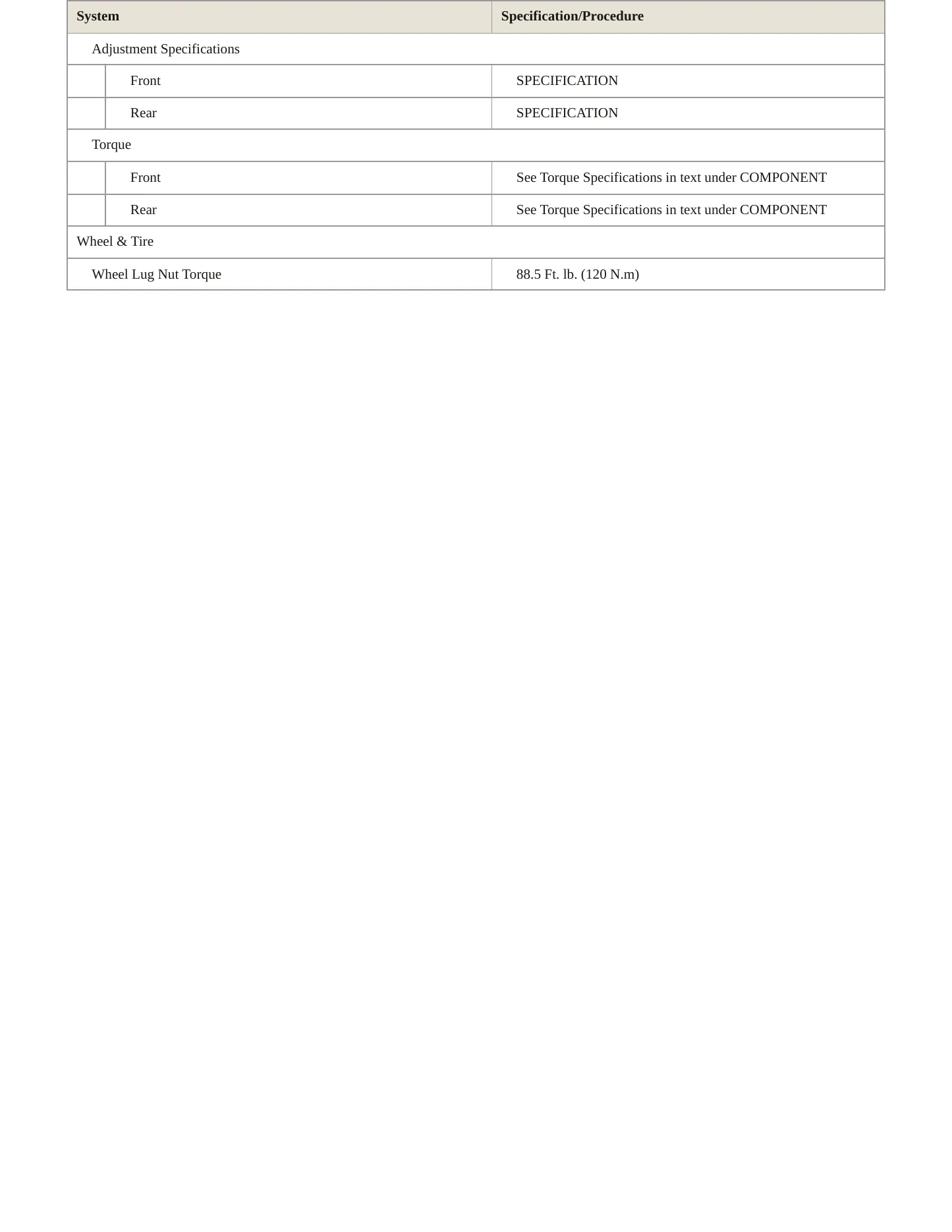 2016 Subaru Impreza Service and Repair Manual preview page 4