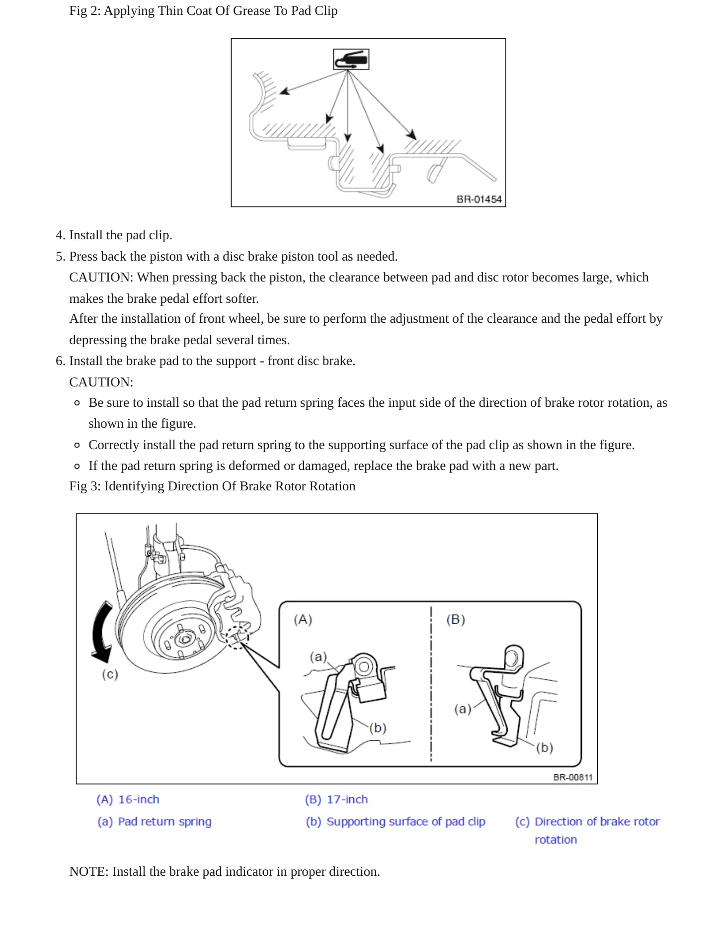 2017 Subaru Forester Service and Repair Manual preview page 6