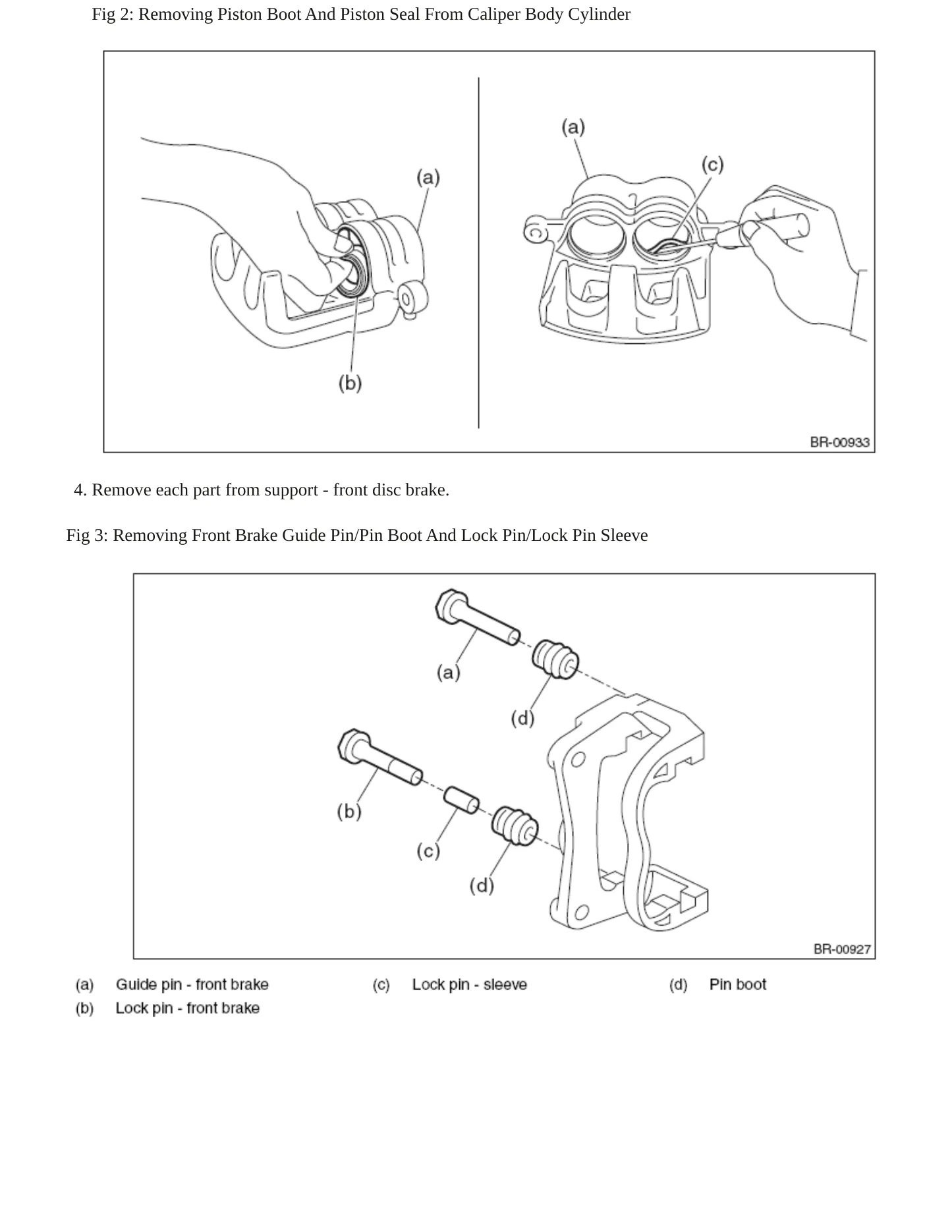 2017 Subaru Legacy Service and Repair Manual preview page 7
