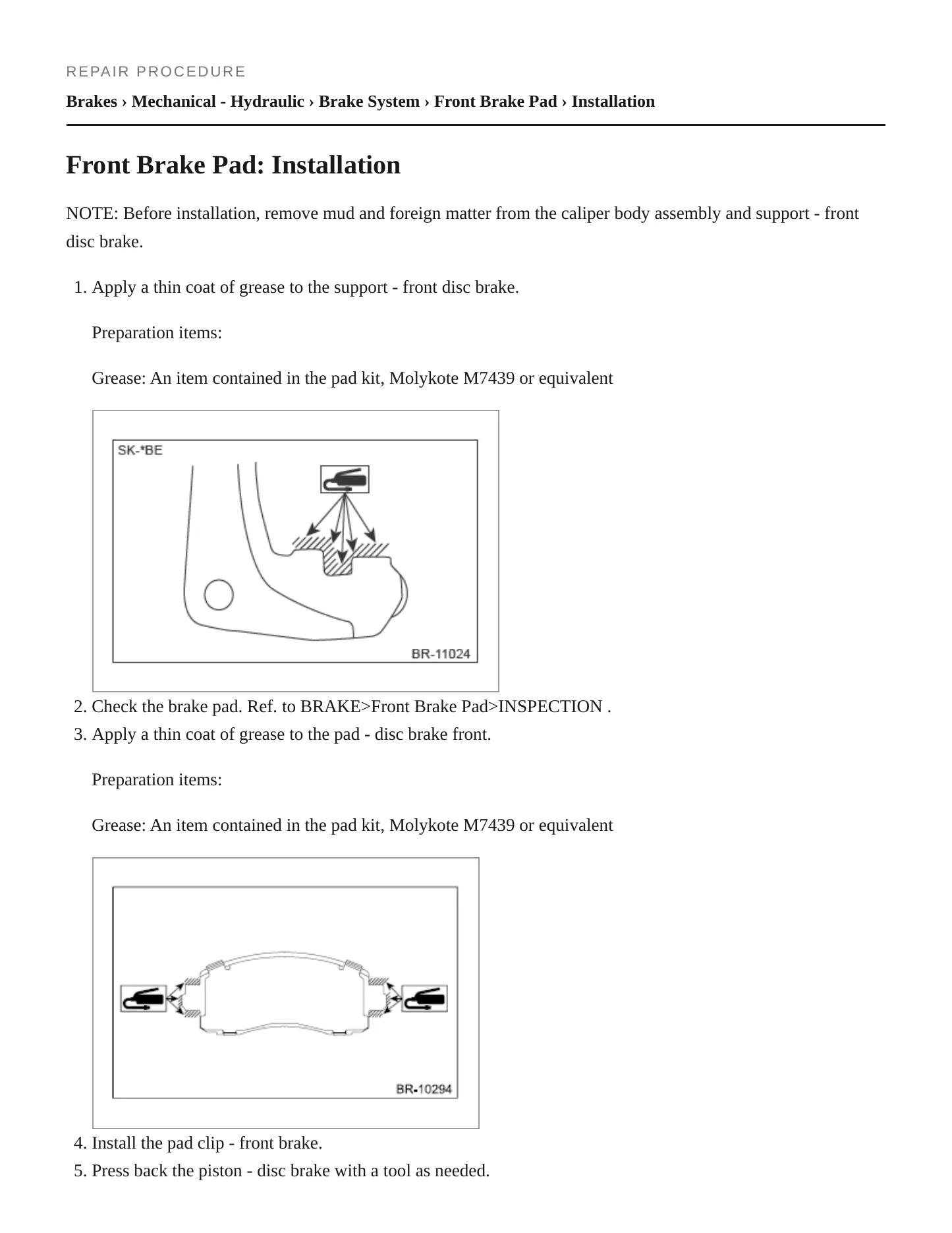 2018 Subaru Crosstrek Service and Repair Manual preview page 5