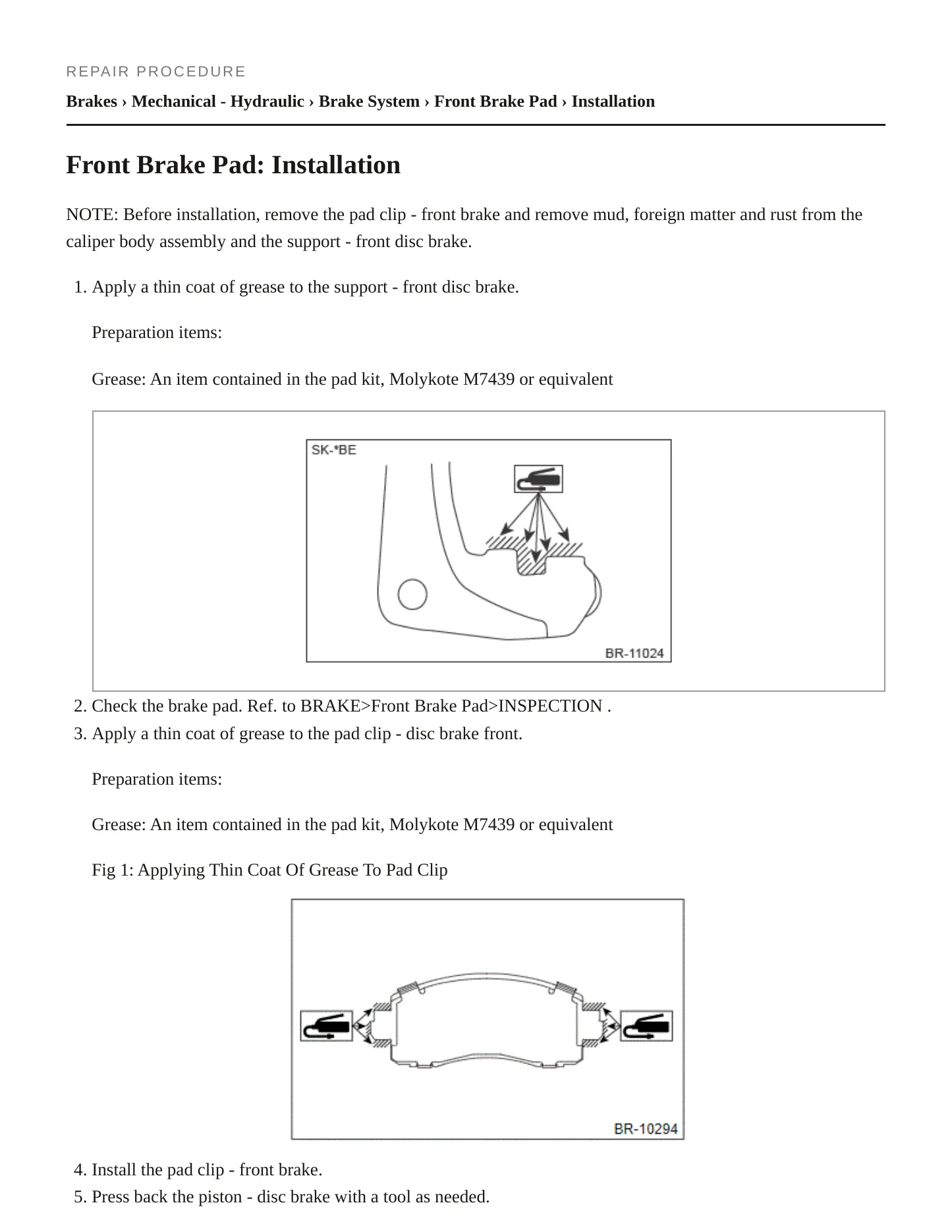 2018 Subaru Impreza Service and Repair Manual preview page 4