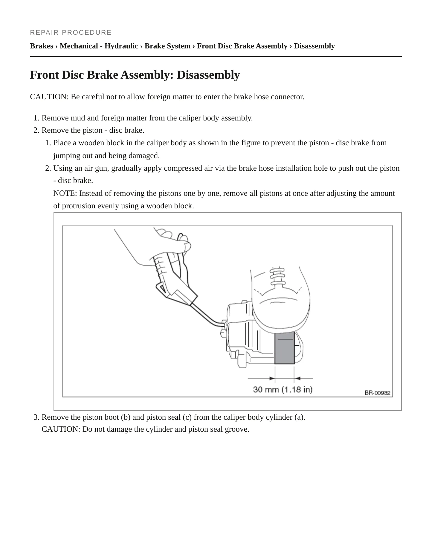 2018 Subaru Legacy Service and Repair Manual preview page 6