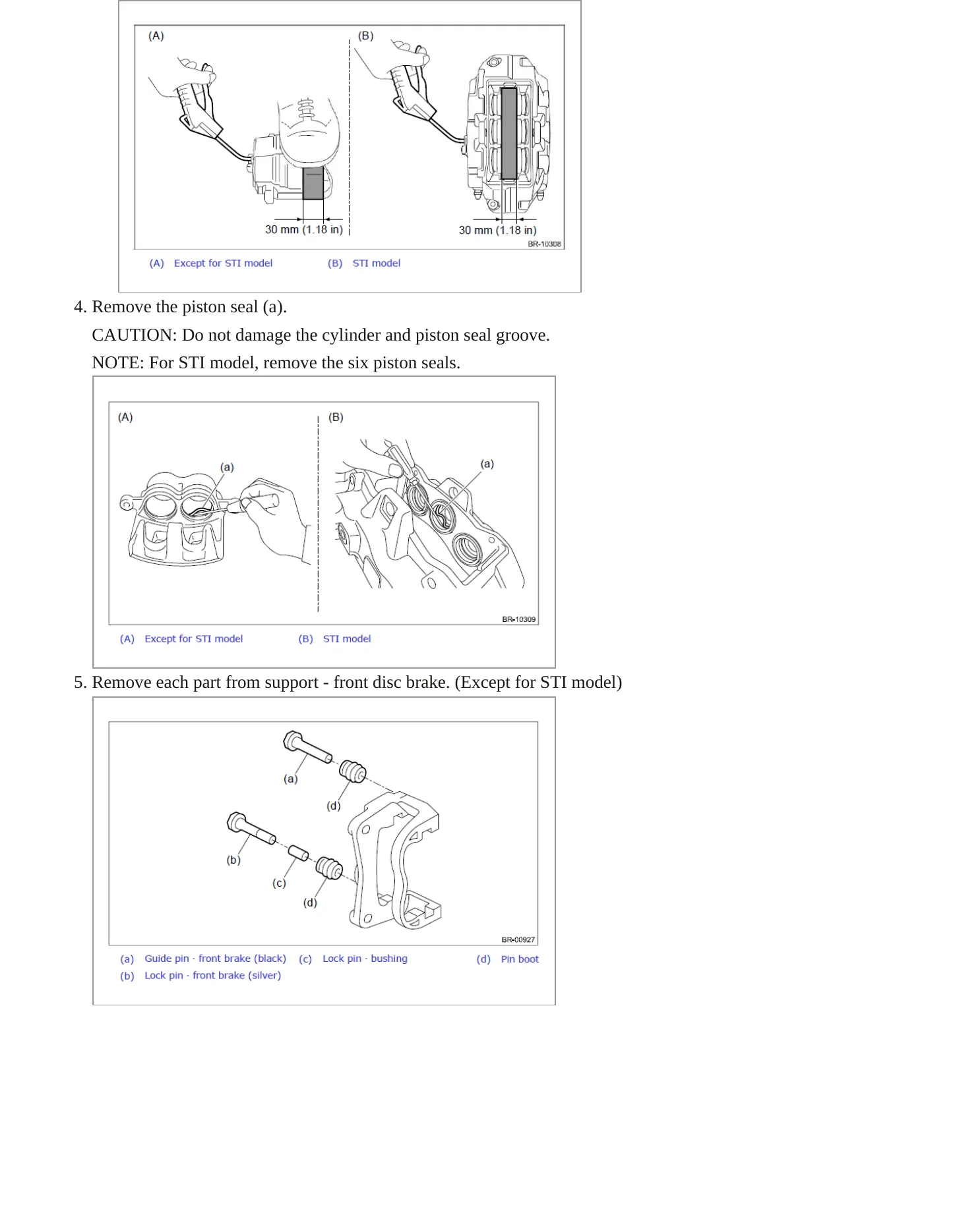 2018 Subaru WRX Service and Repair Manual preview page 6