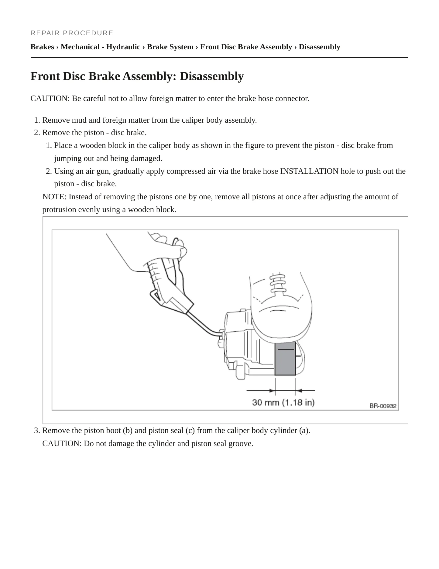 2019 Subaru Legacy Service and Repair Manual preview page 5