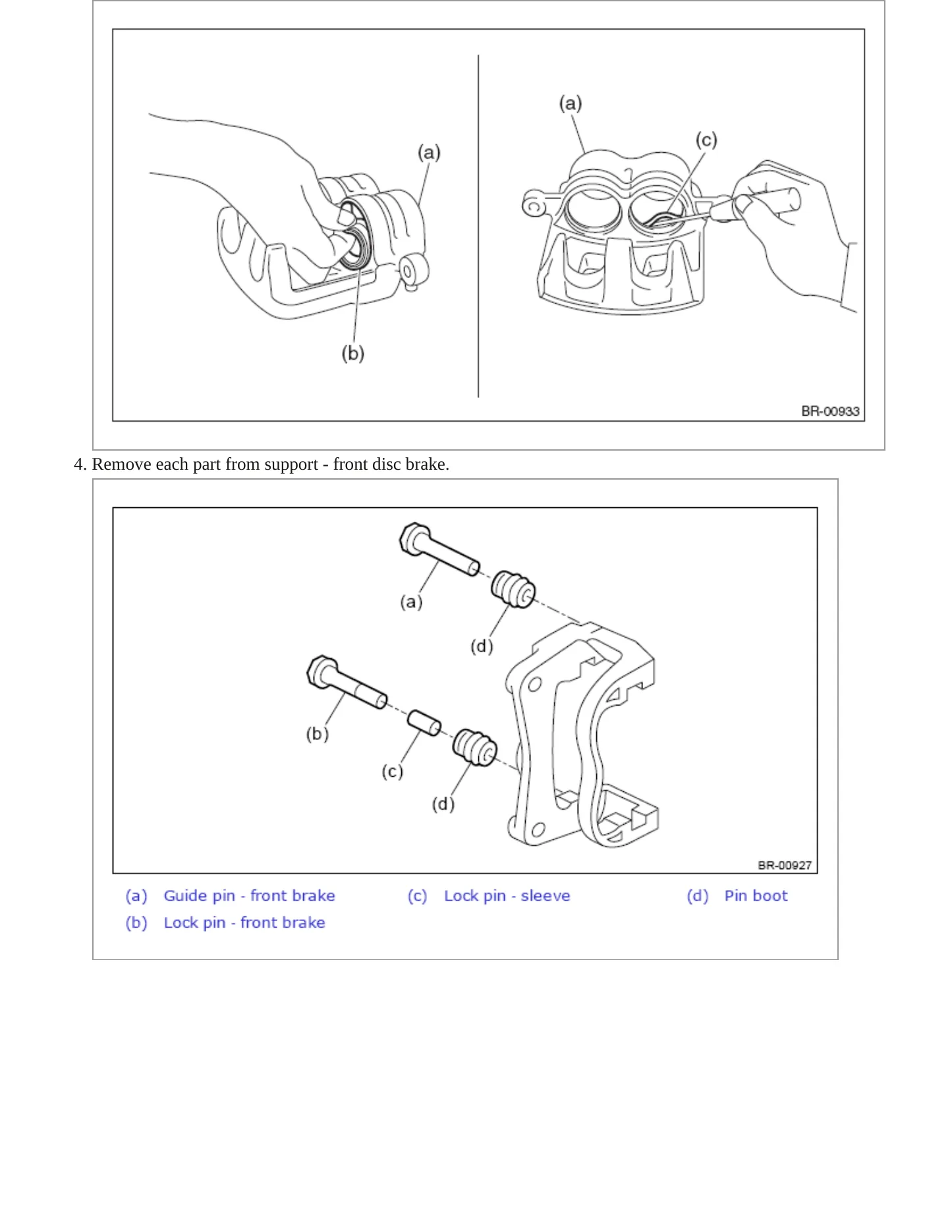 2019 Subaru Legacy Service and Repair Manual preview page 6