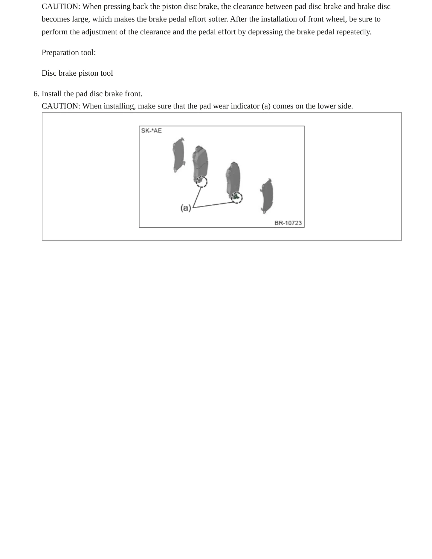 2020 Subaru Forester Service and Repair Manual preview page 5