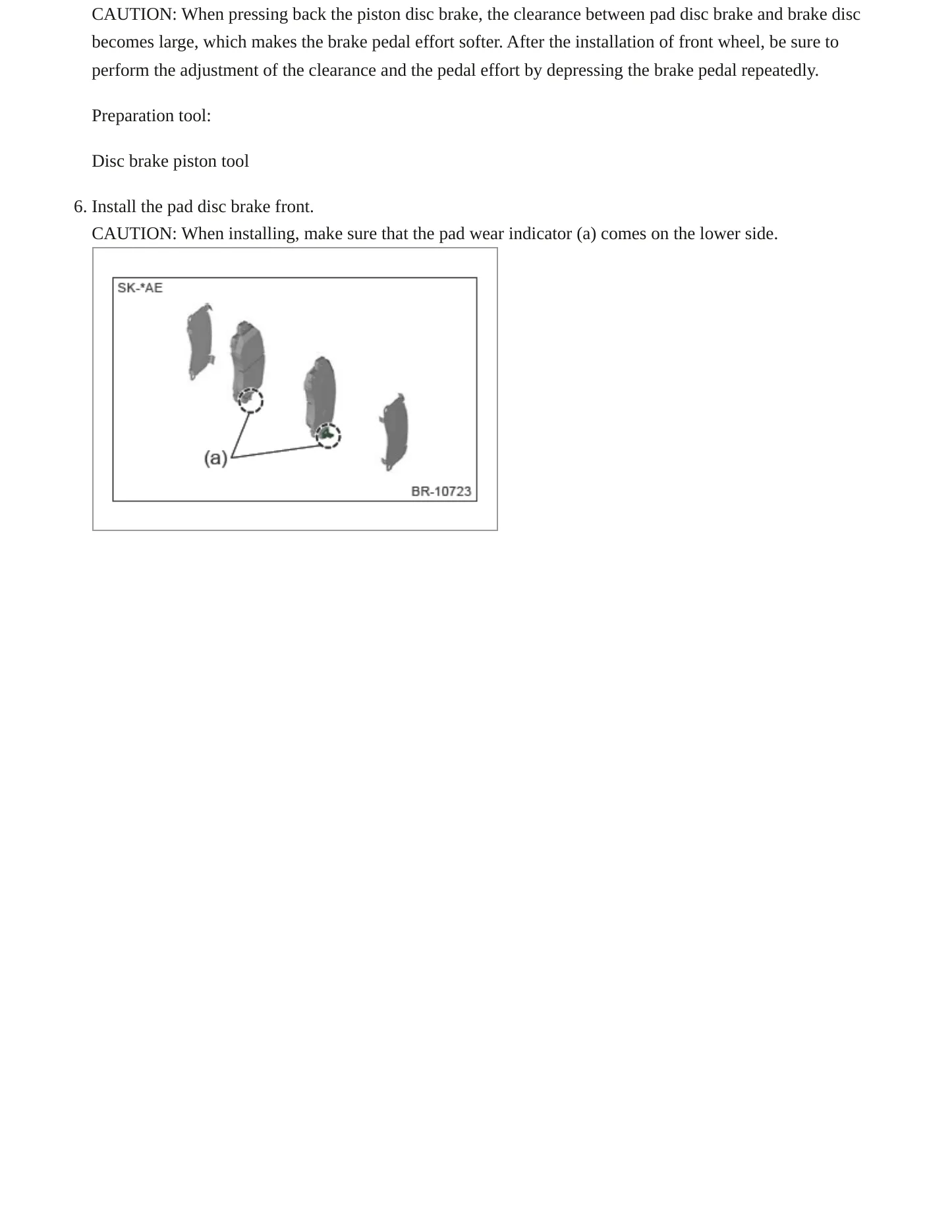 2020 Subaru Outback Service and Repair Manual preview page 6