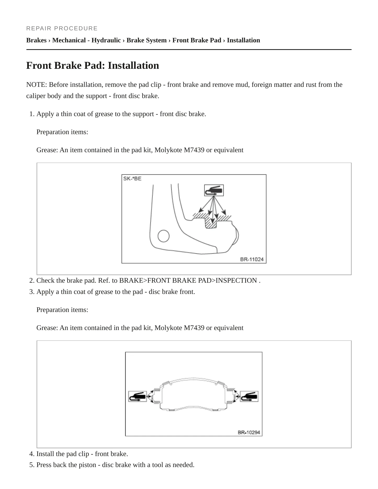 2021 Subaru Impreza Service and Repair Manual preview page 5