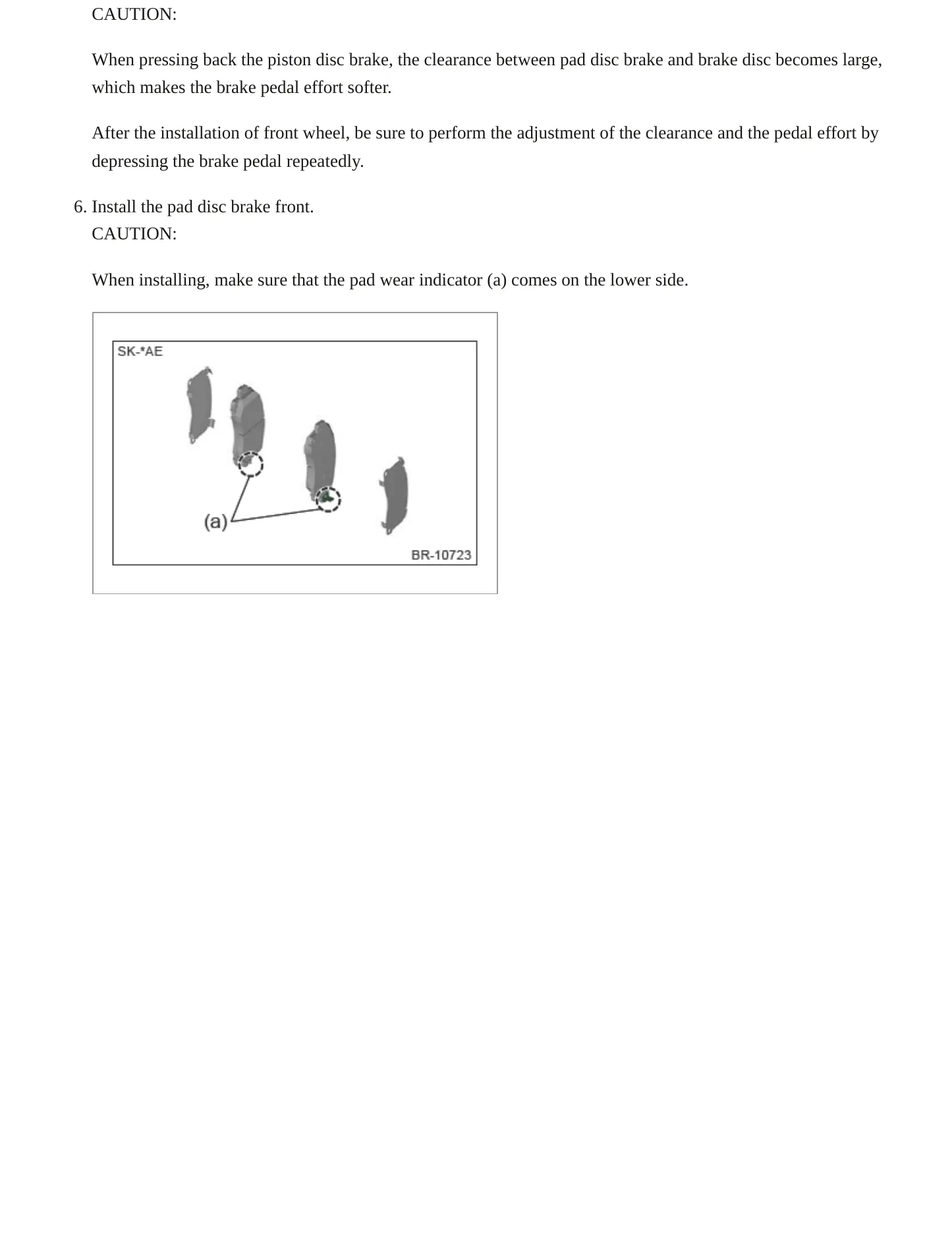 2022 Subaru Outback Service and Repair Manual preview page 6