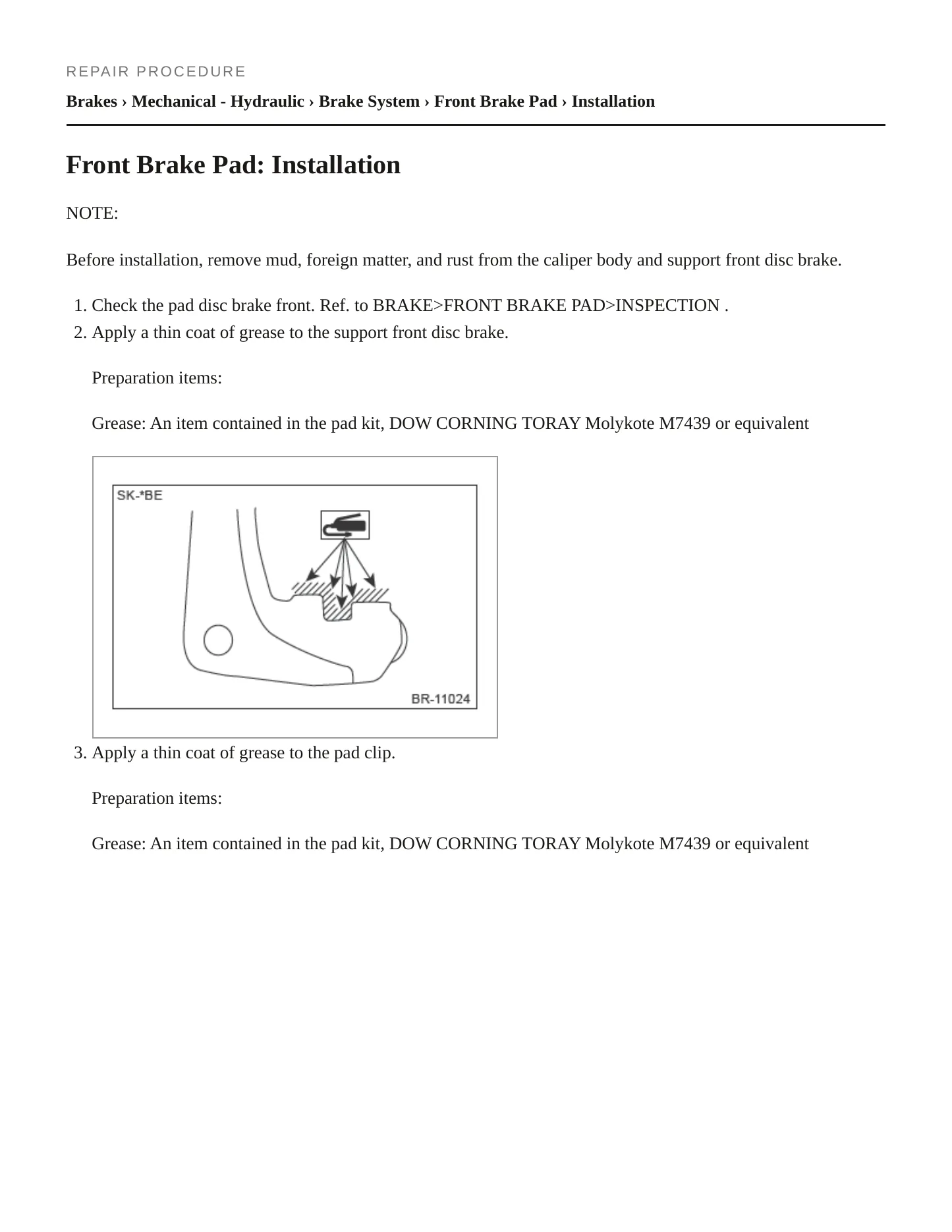 2022 Subaru WRX Service and Repair Manual preview page 4