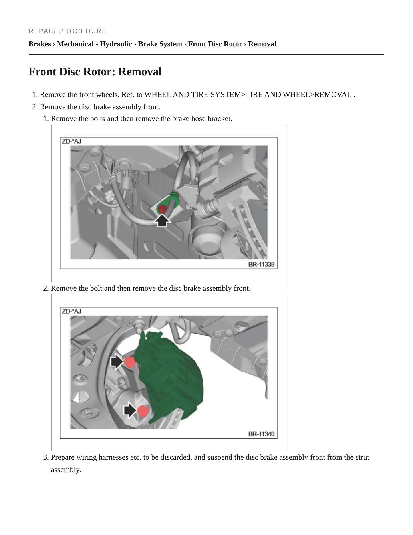 2023 Subaru BRZ Service and Repair Manual preview page 4