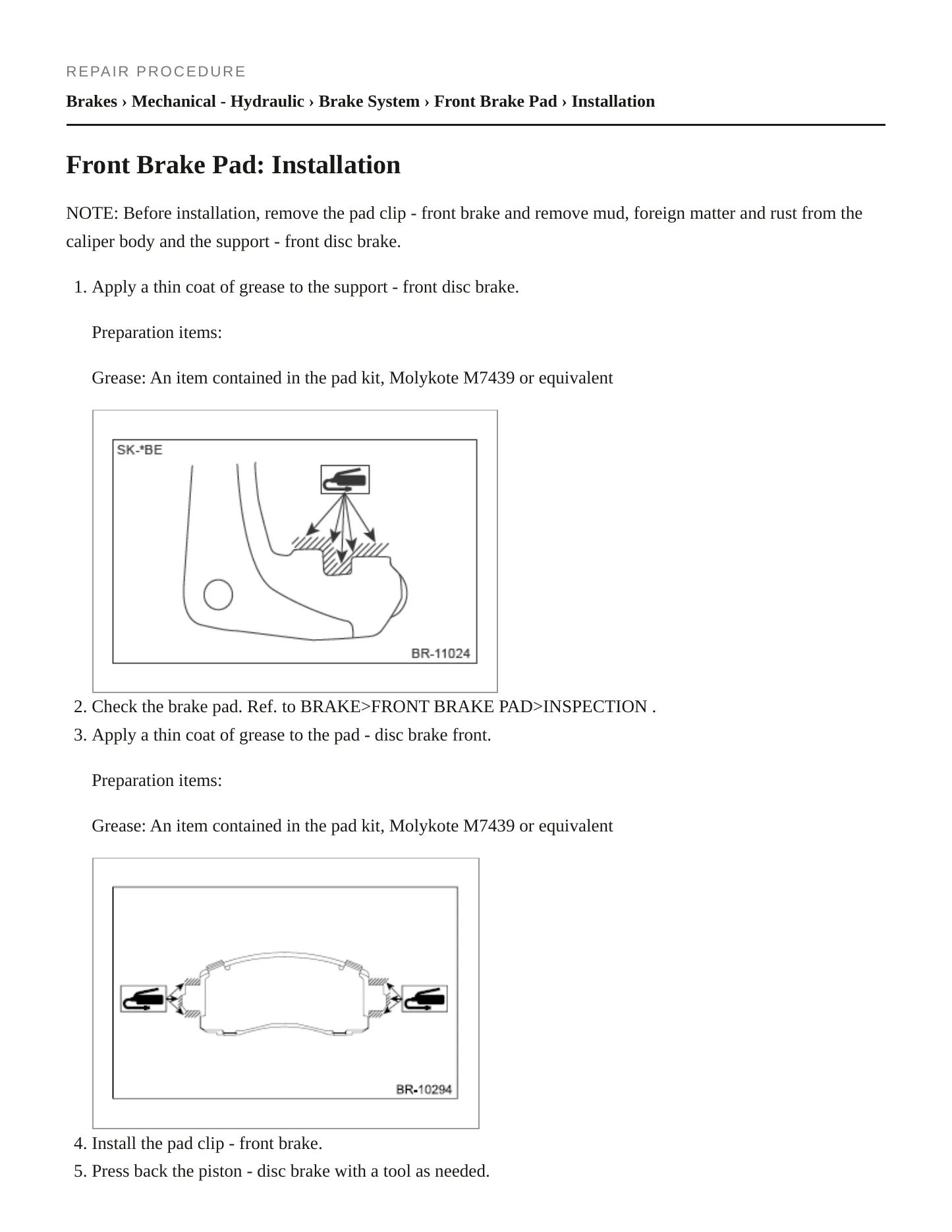 2023 Subaru Impreza Service and Repair Manual preview page 6