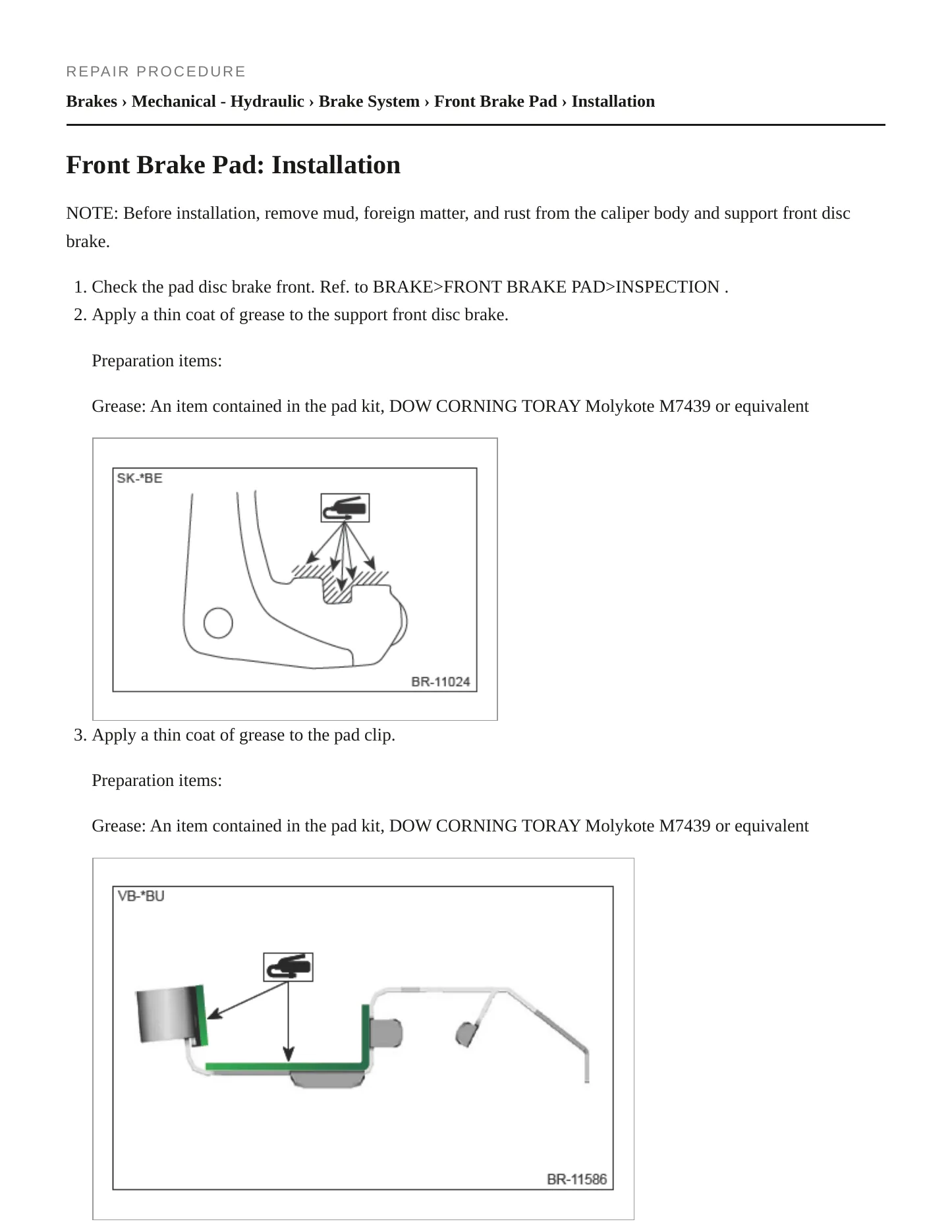 2023 Subaru WRX Service and Repair Manual preview page 4