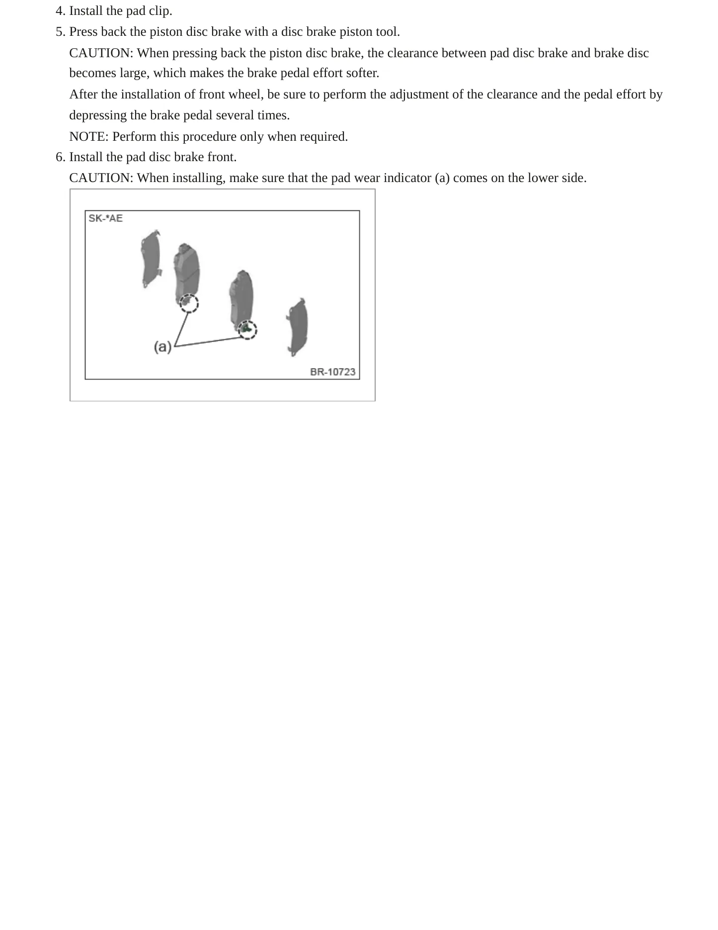 2023 Subaru WRX Service and Repair Manual preview page 5