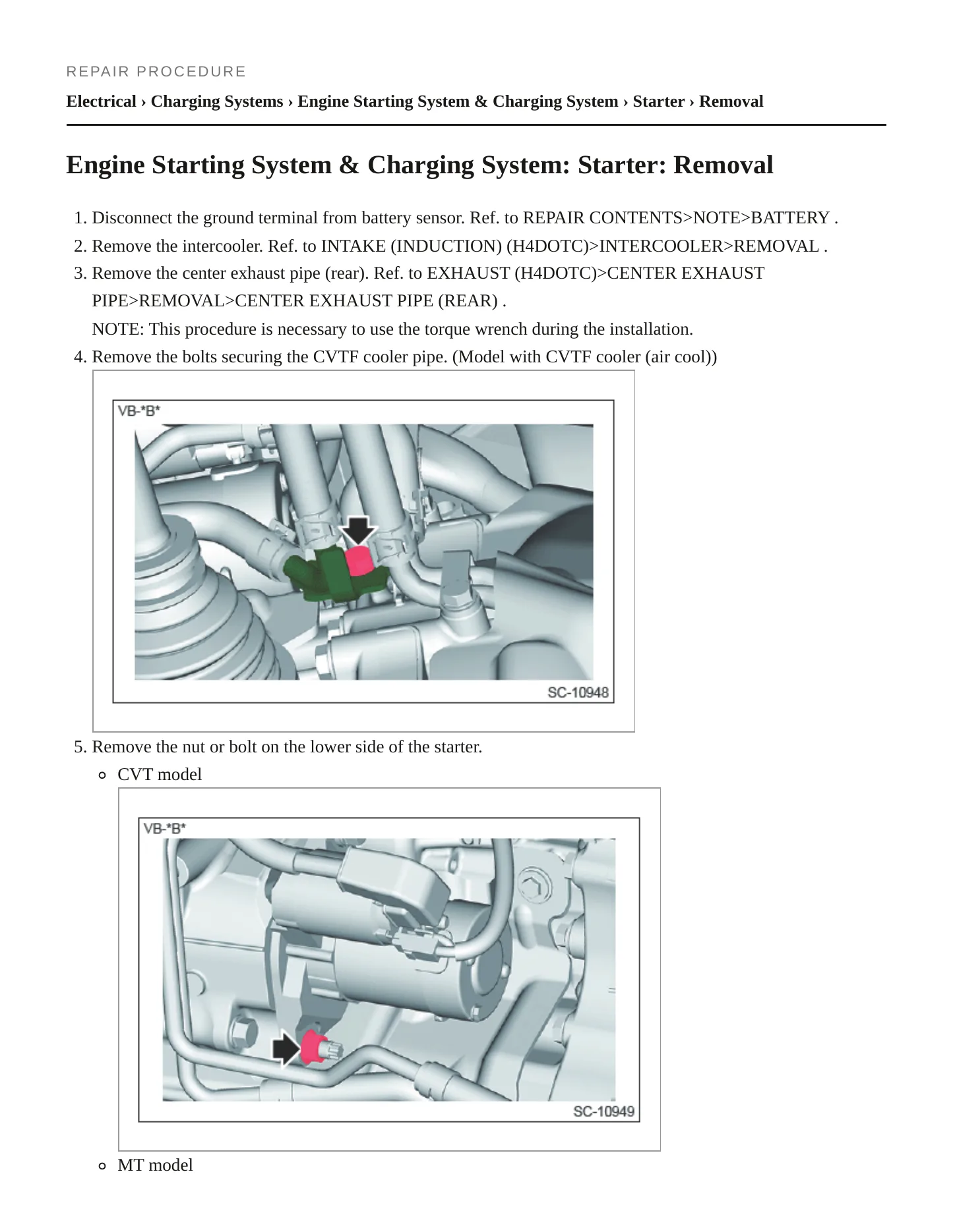 2024 Subaru WRX Service and Repair Manual preview page 5