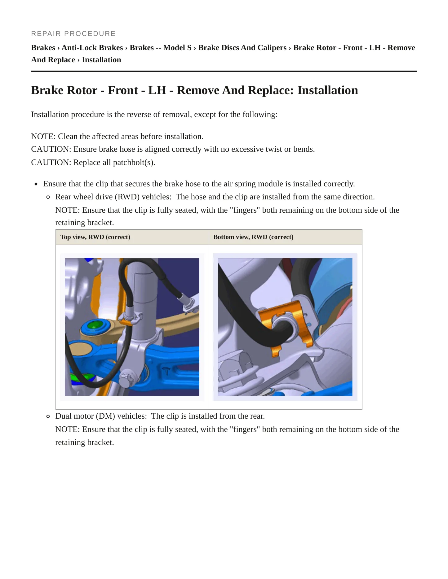 2017 Tesla S Service and Repair Manual preview page 4
