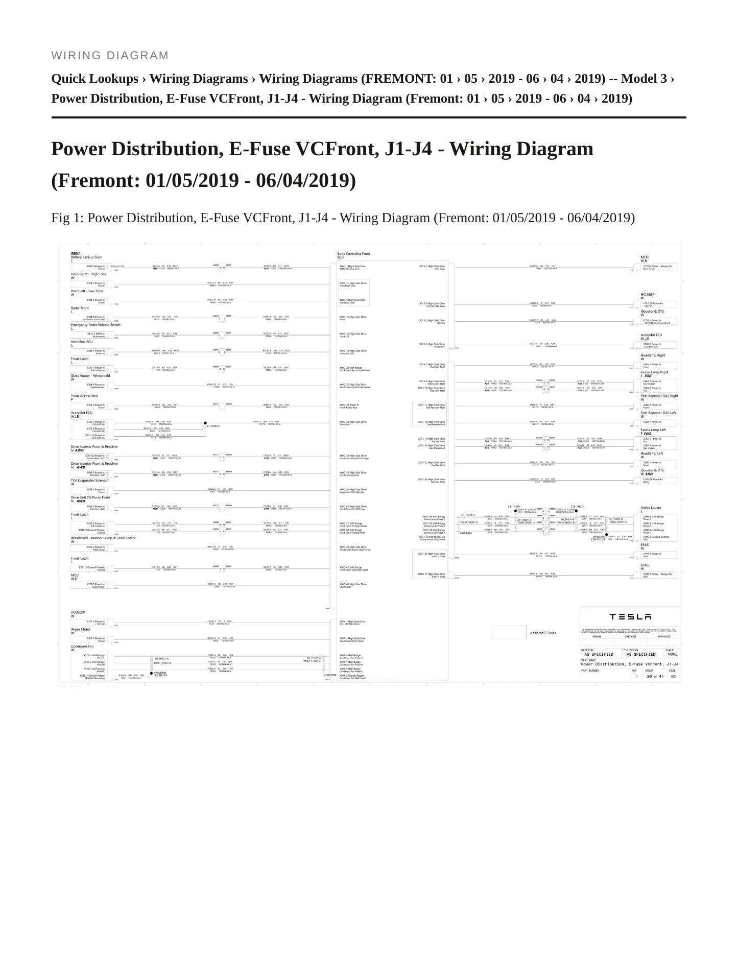 2019 Tesla 3 Service and Repair Manual preview page 6