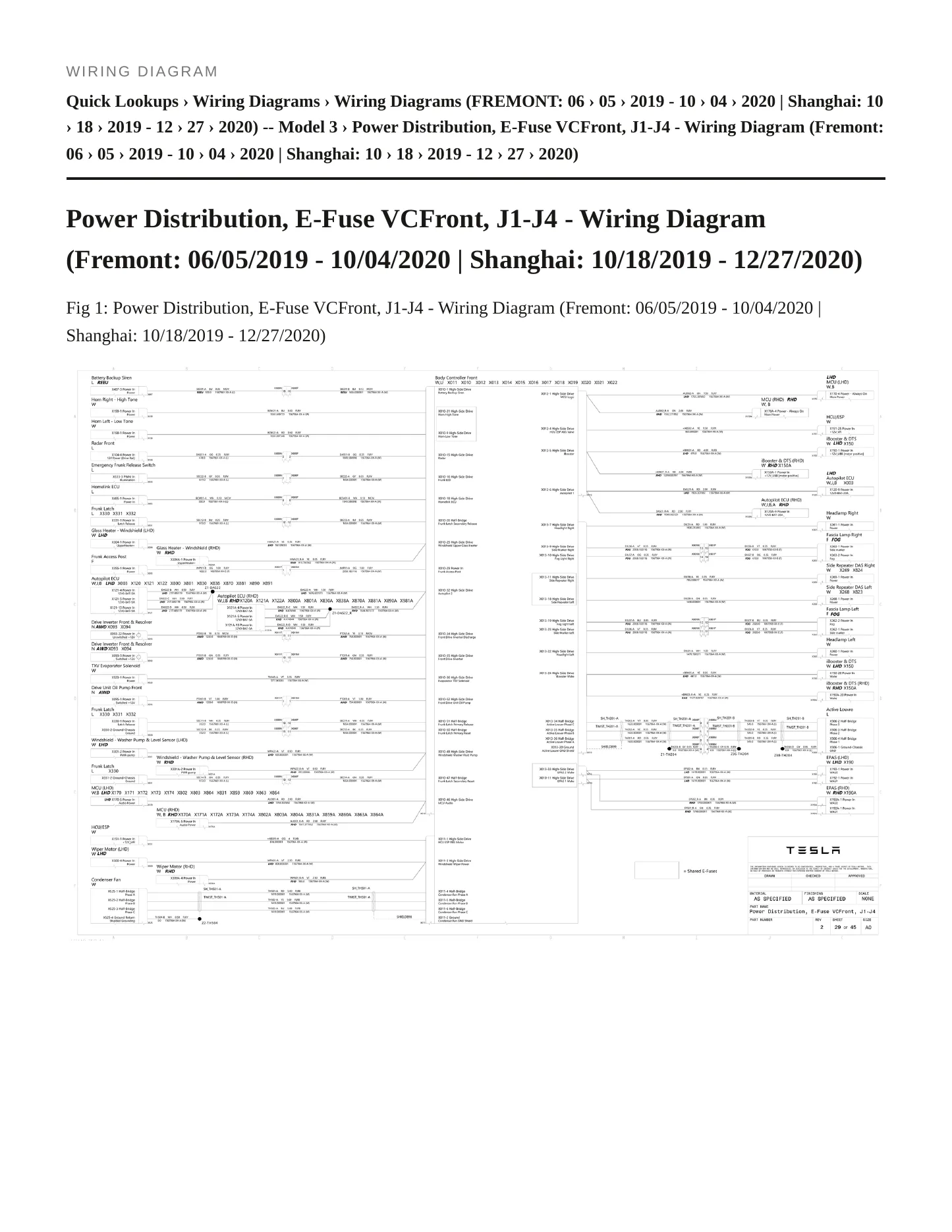 2020 Tesla 3 Service and Repair Manual preview page 6
