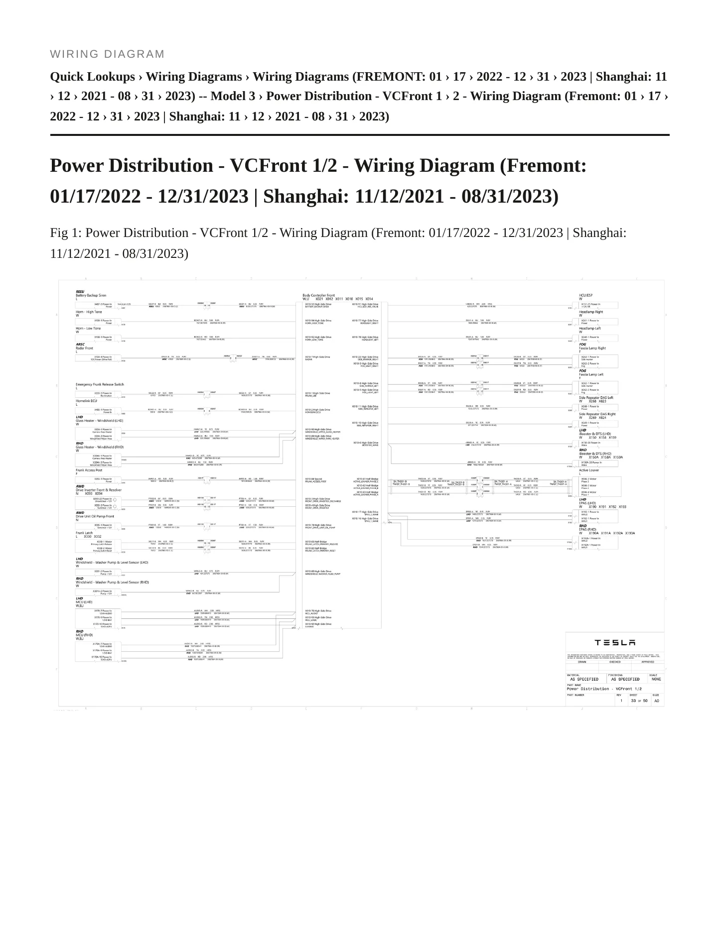 2022 Tesla 3 Service and Repair Manual preview page 6