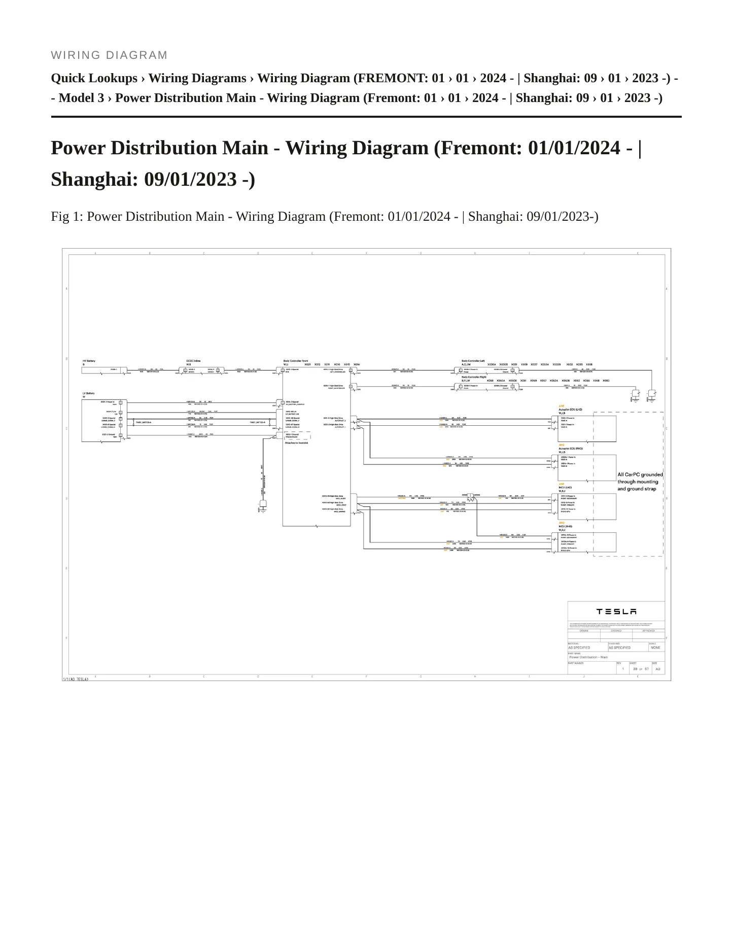 2024 Tesla 3 Service and Repair Manual preview page 6