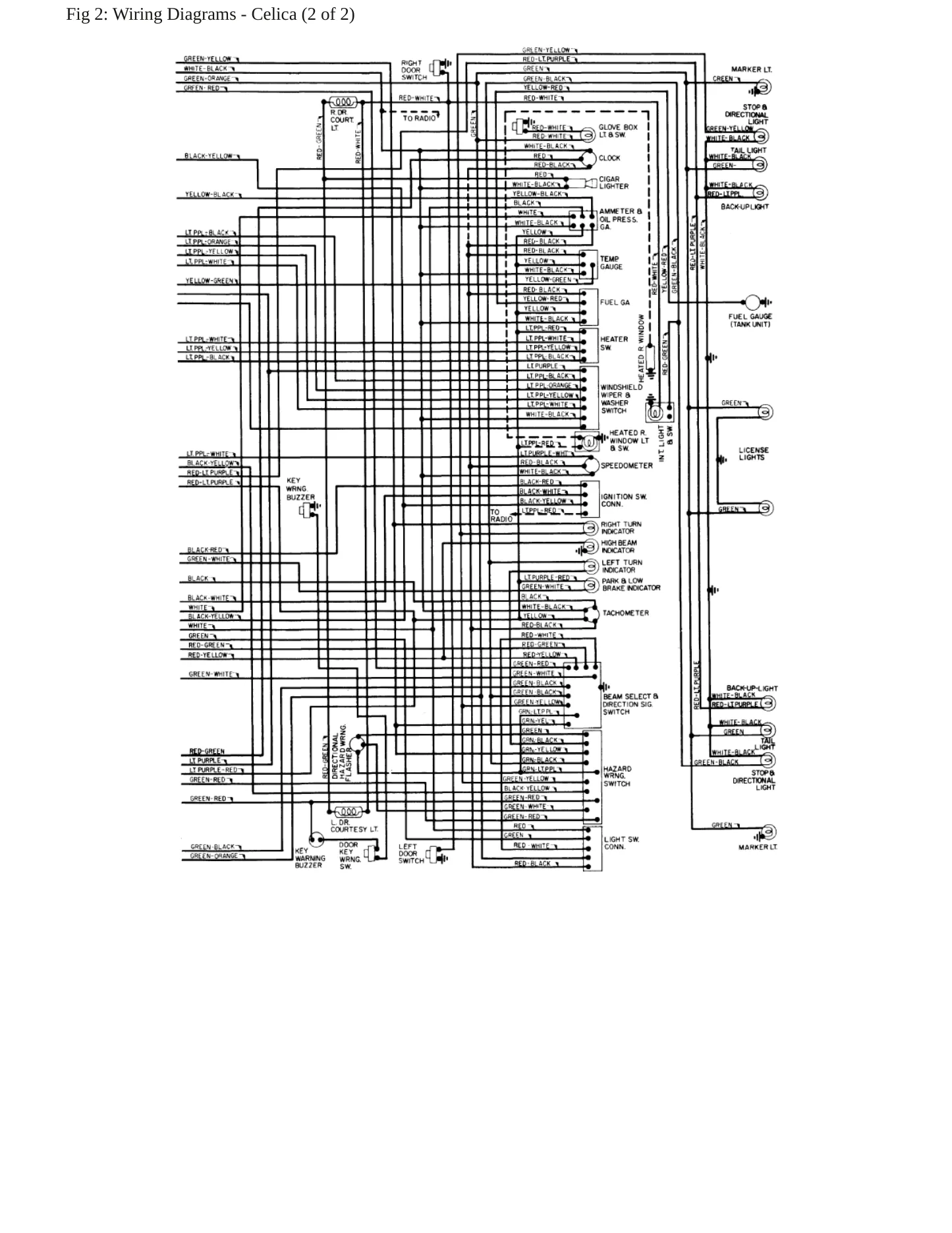 1973 Toyota Celica Service and Repair Manual preview page 6