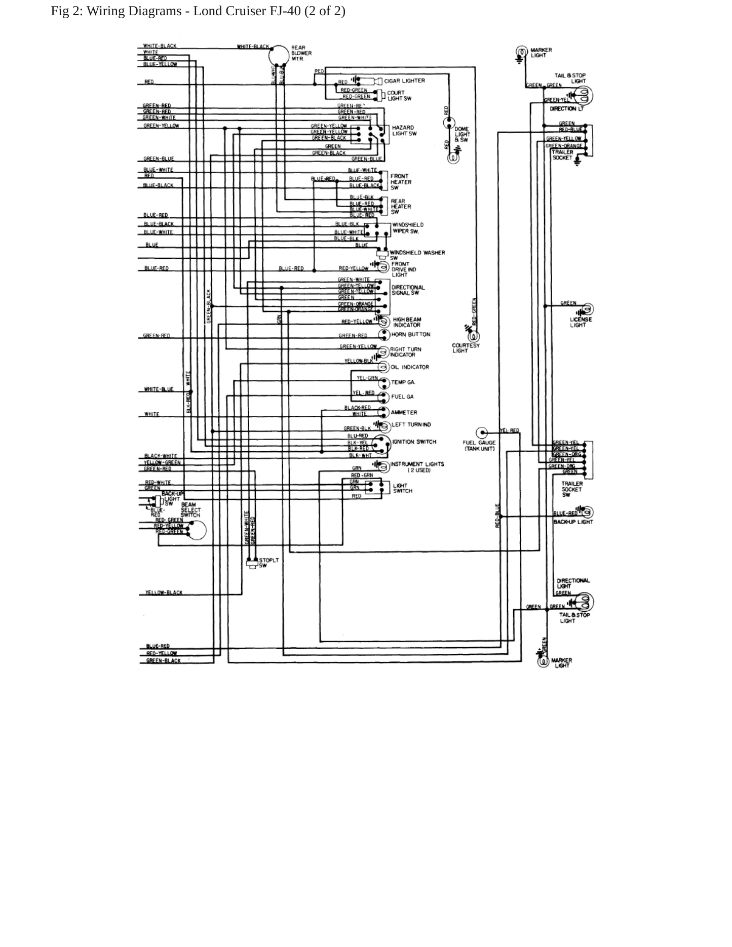1973 Toyota Land Cruiser Service and Repair Manual preview page 5